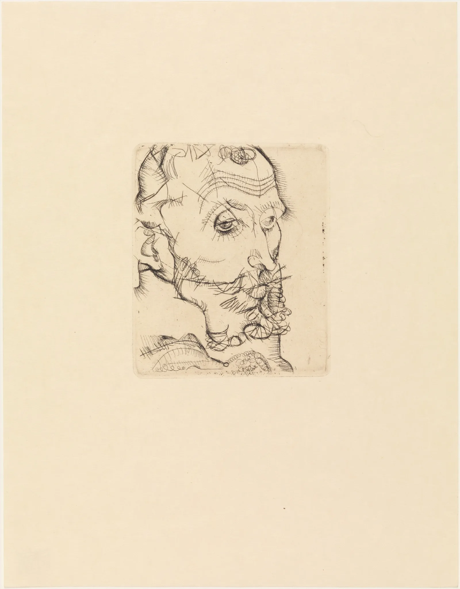 Portrait Of Franz Hauer Wall Art by Egon Schiele - Canvas Print