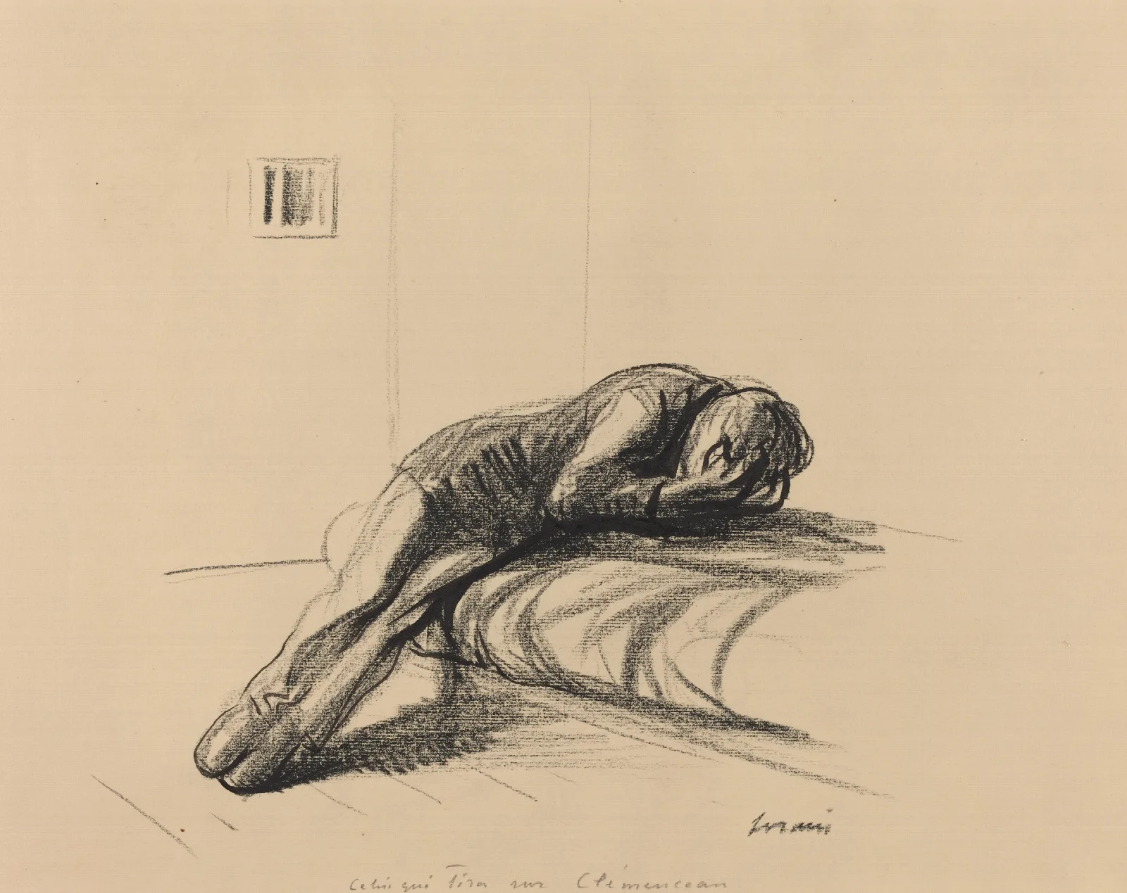 Celui Qui Tira Sur Clemenceau Wall Art by Jean-Louis Forain - Canvas Print