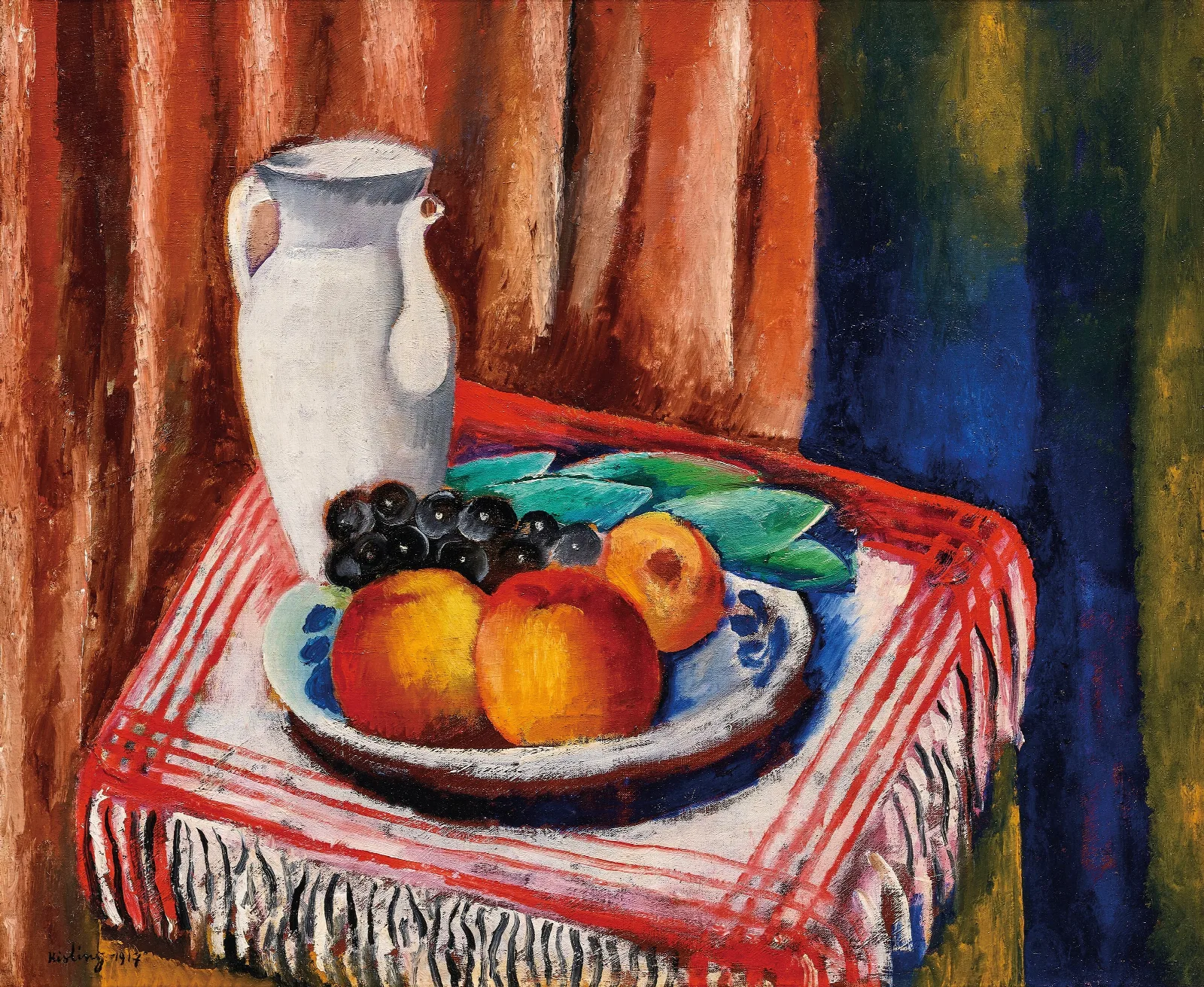 Nature Morte Still Life Wall Art by Moïse Kisling - Canvas Print