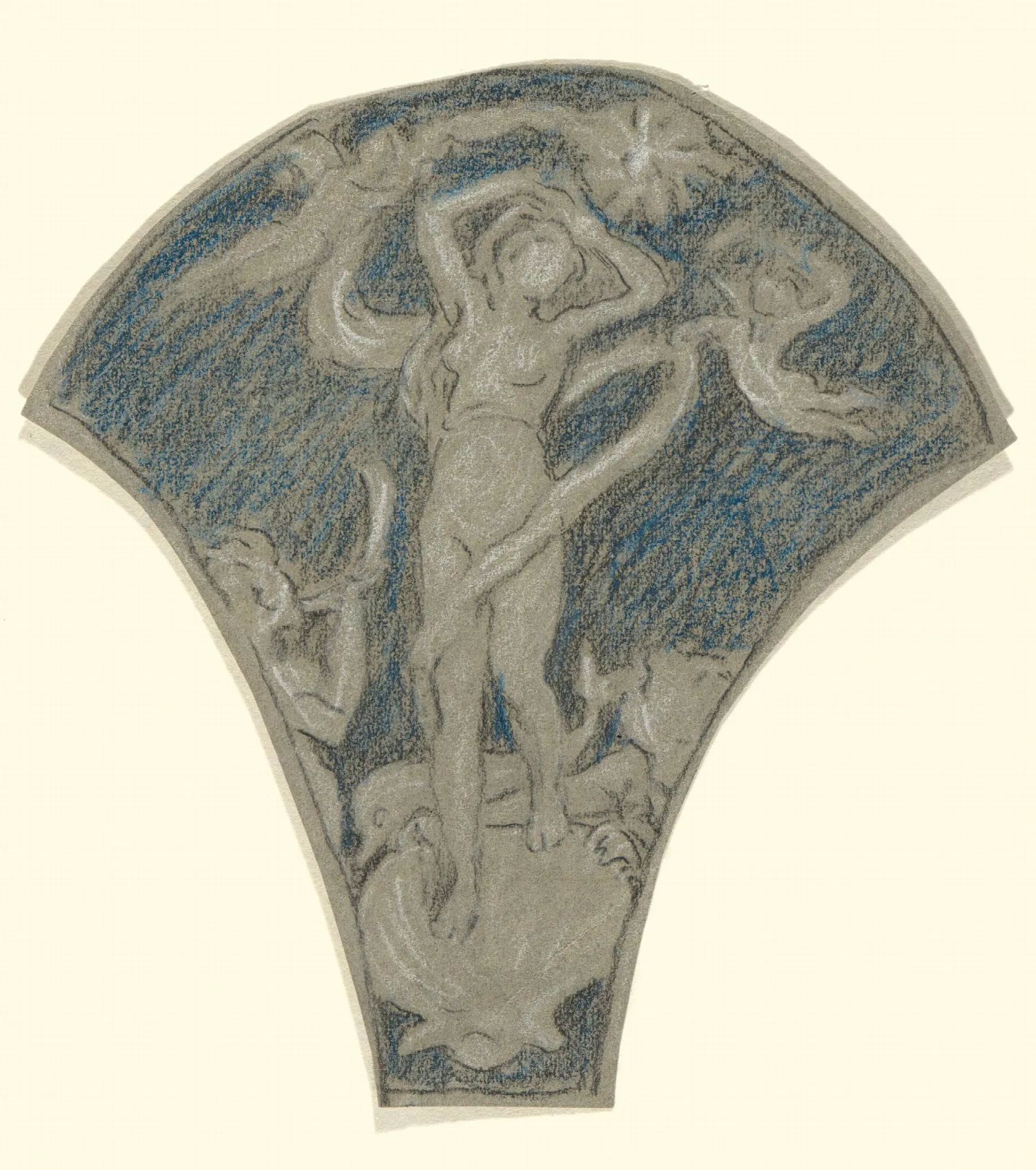 Study For Venus Wall Art by Elihu Vedder - Canvas Print