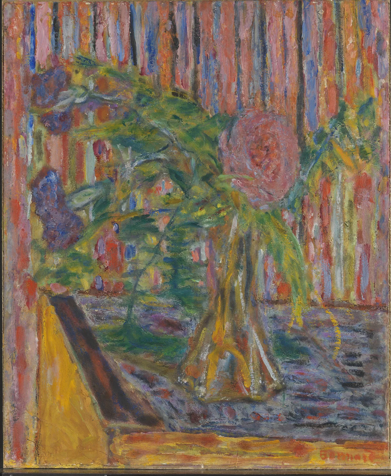 Flower Vase Wall Art by Pierre Bonnard - Canvas Print