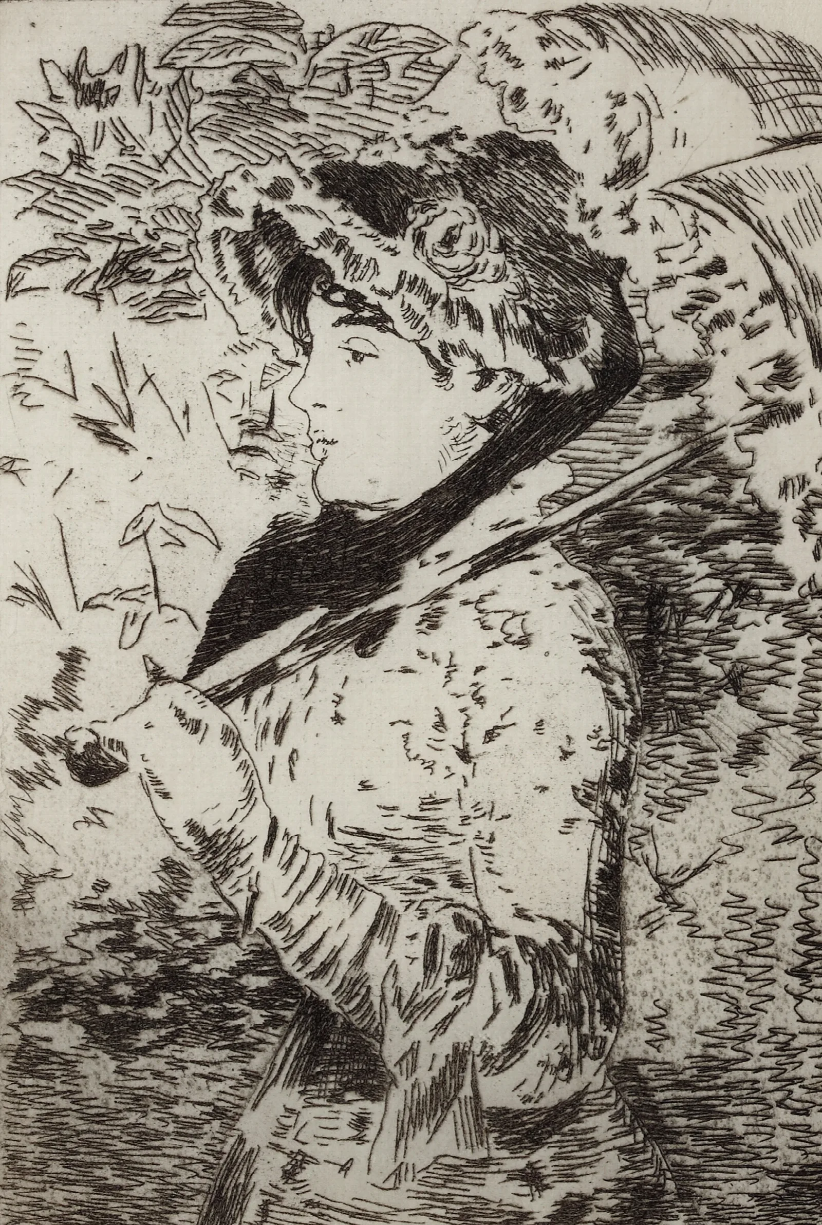 Jeanne Le Printemps by Édouard Manet - Canvas Print