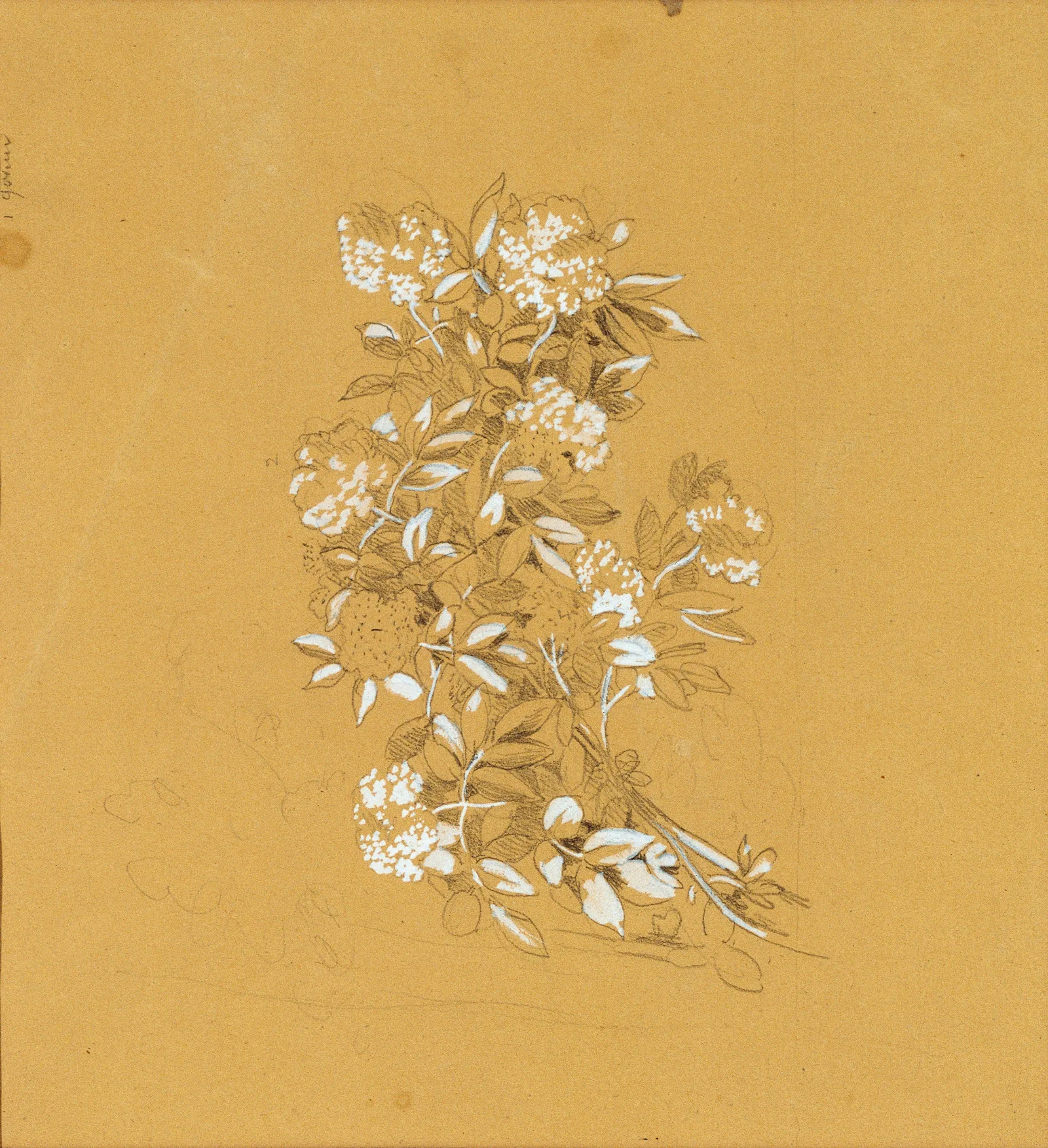 Blumenbouquet Wall Art by Johann Peter Krafft - Canvas Print