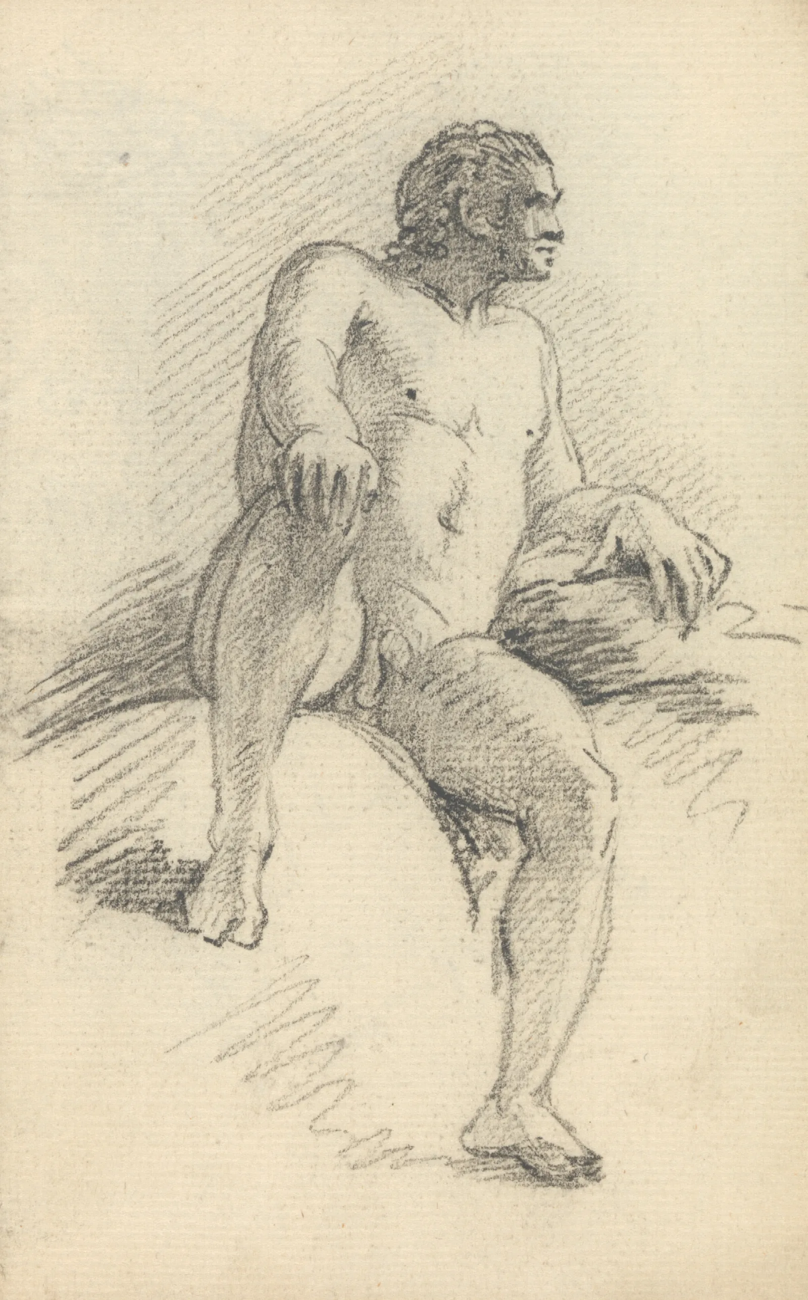 Study 19 Wall Art by Benjamin West - Canvas Print