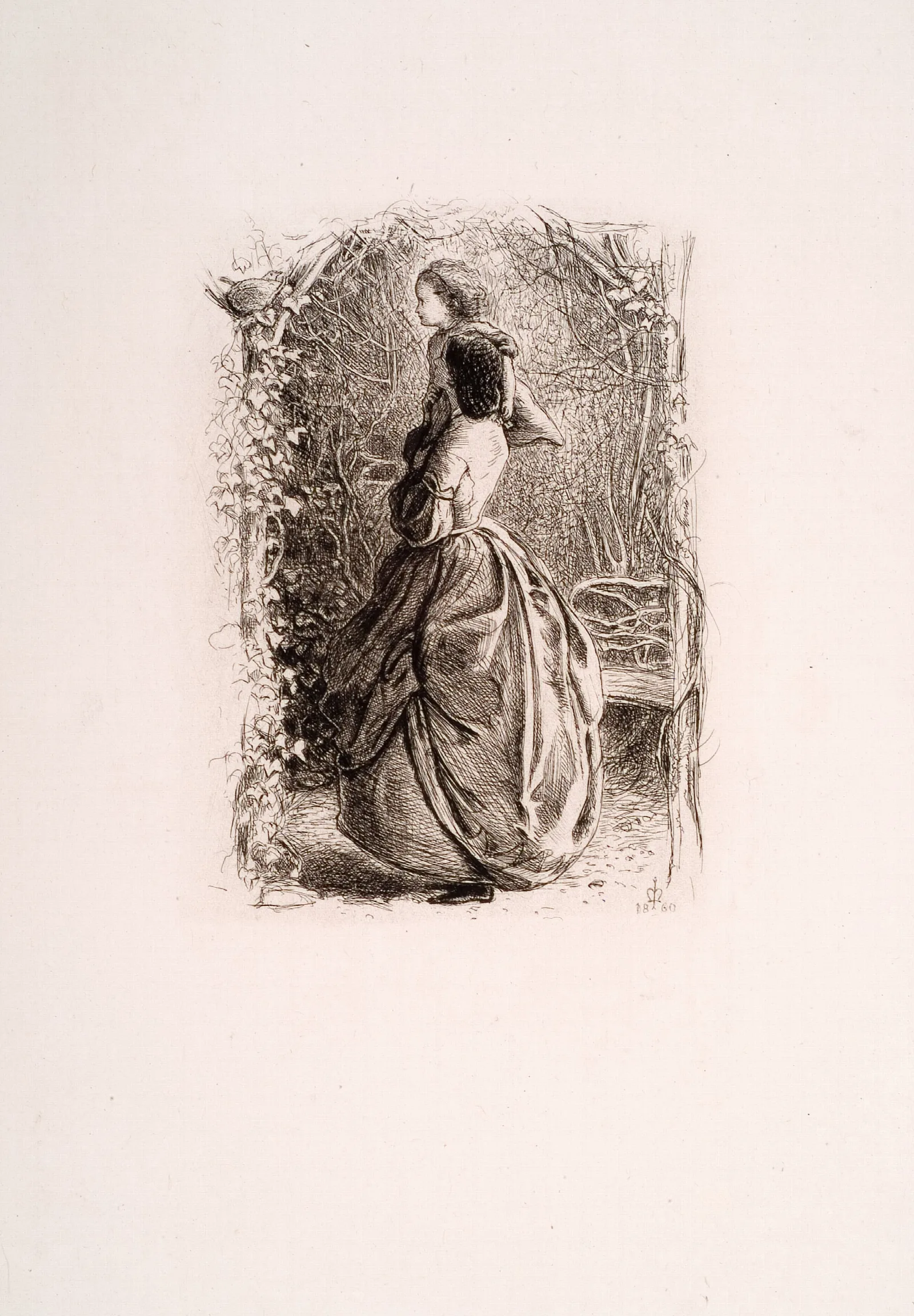 Happy Springtime Wall Art by Sir John Everett Millais - Canvas Print