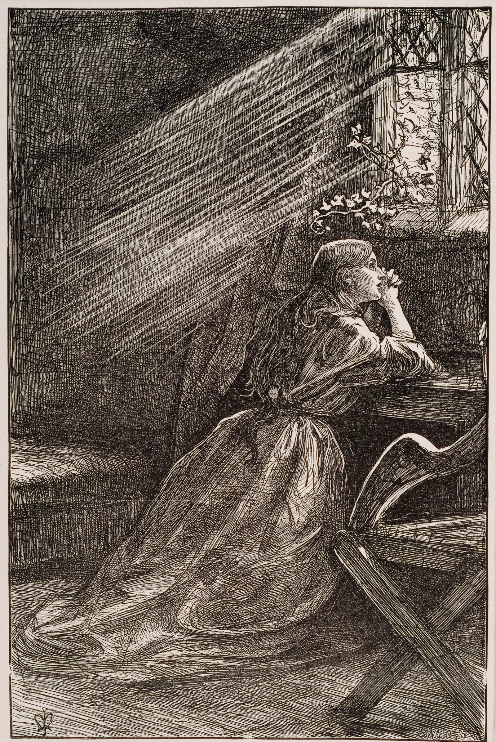 Irene 2 Wall Art by Sir John Everett Millais - Canvas Print