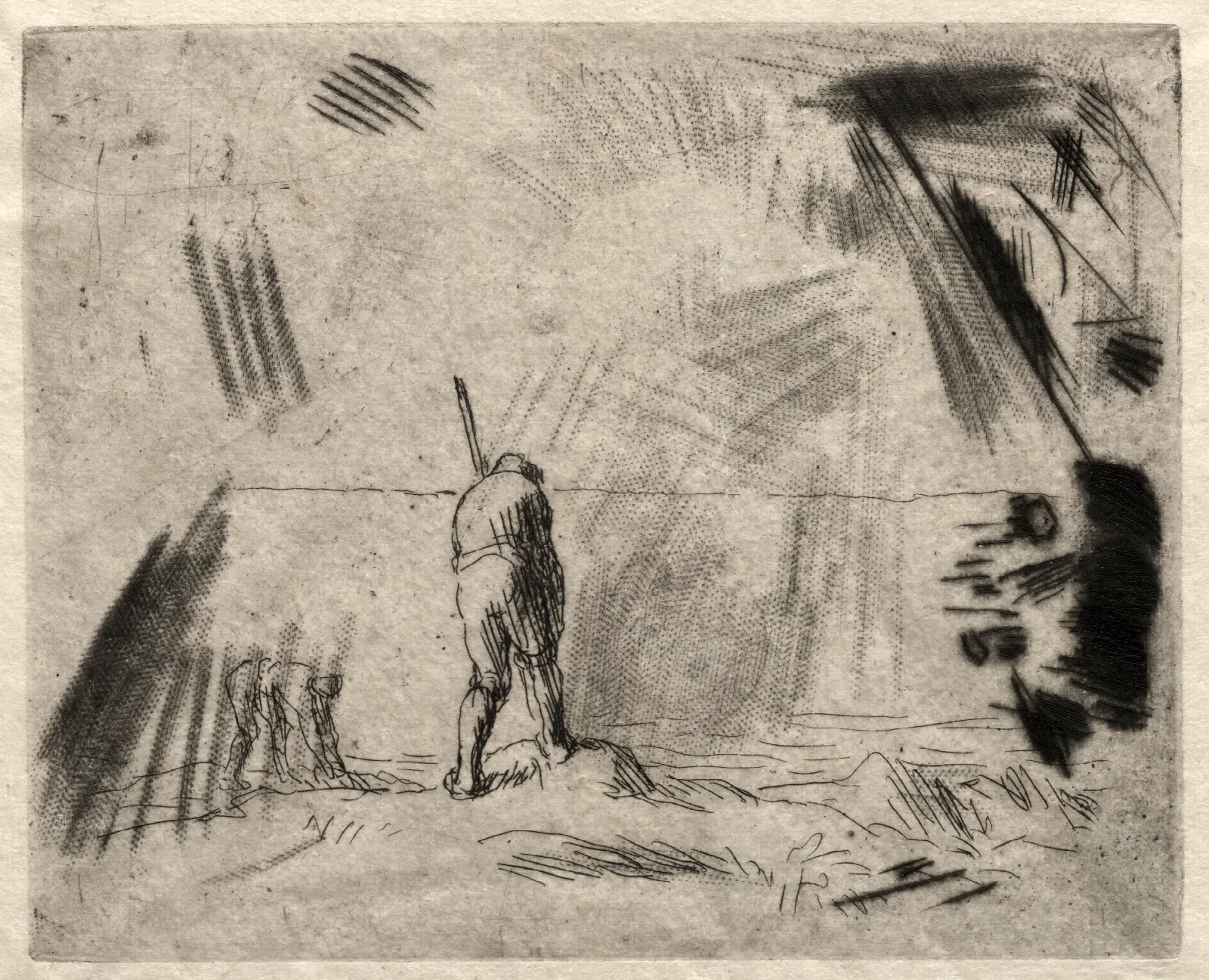 Kelp Gatherers Wall Art by Jean-François Millet - Canvas Print