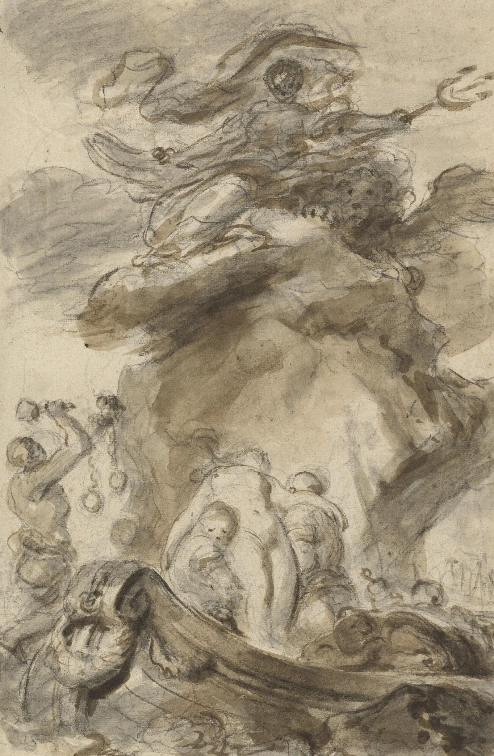 Angelica Is Exposed To The Orc Wall Art by Jean-Honoré Fragonard - Canvas Print