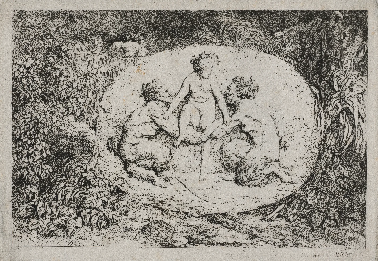 Bacchanales Wall Art by Jean-Honoré Fragonard - Canvas Print