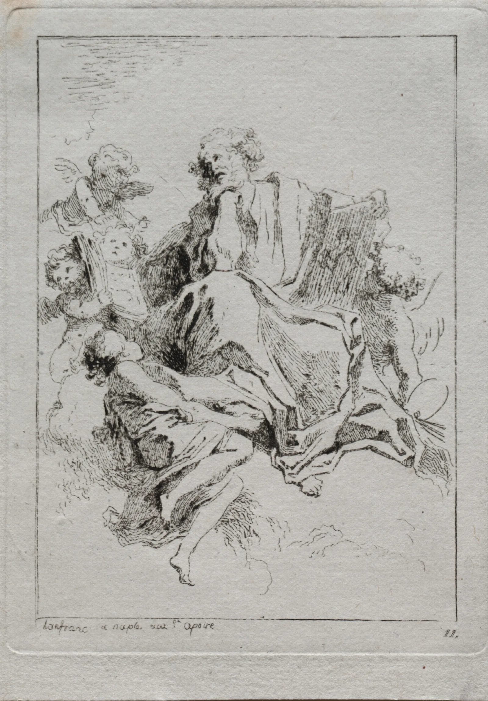 Saint Luke 13 Wall Art by Jean-Honoré Fragonard - Canvas Print