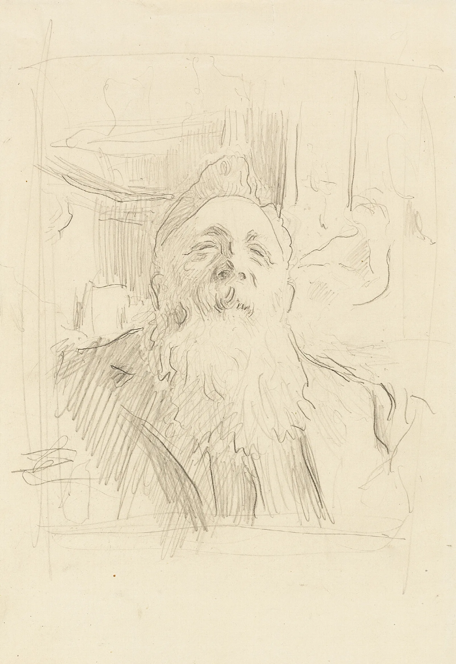 Study 10 Wall Art by Anders Zorn - Canvas Print