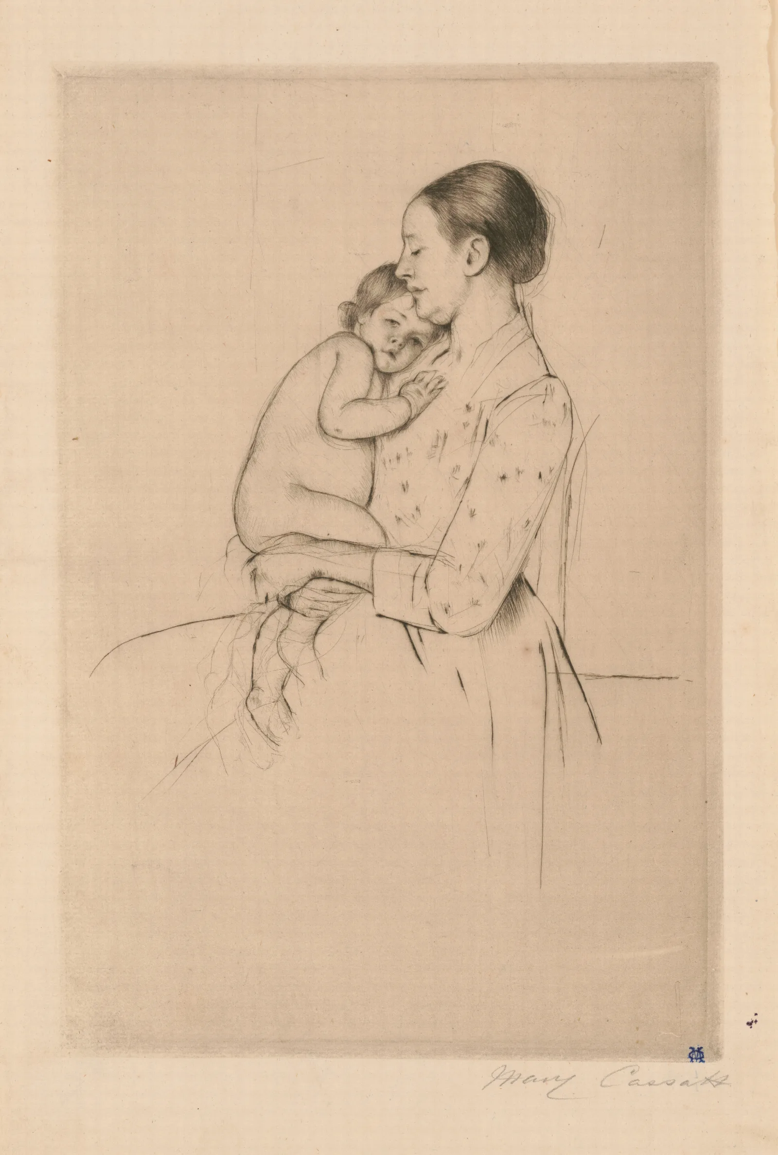 Quietude 4 Wall Art by Mary Cassatt - Canvas Print