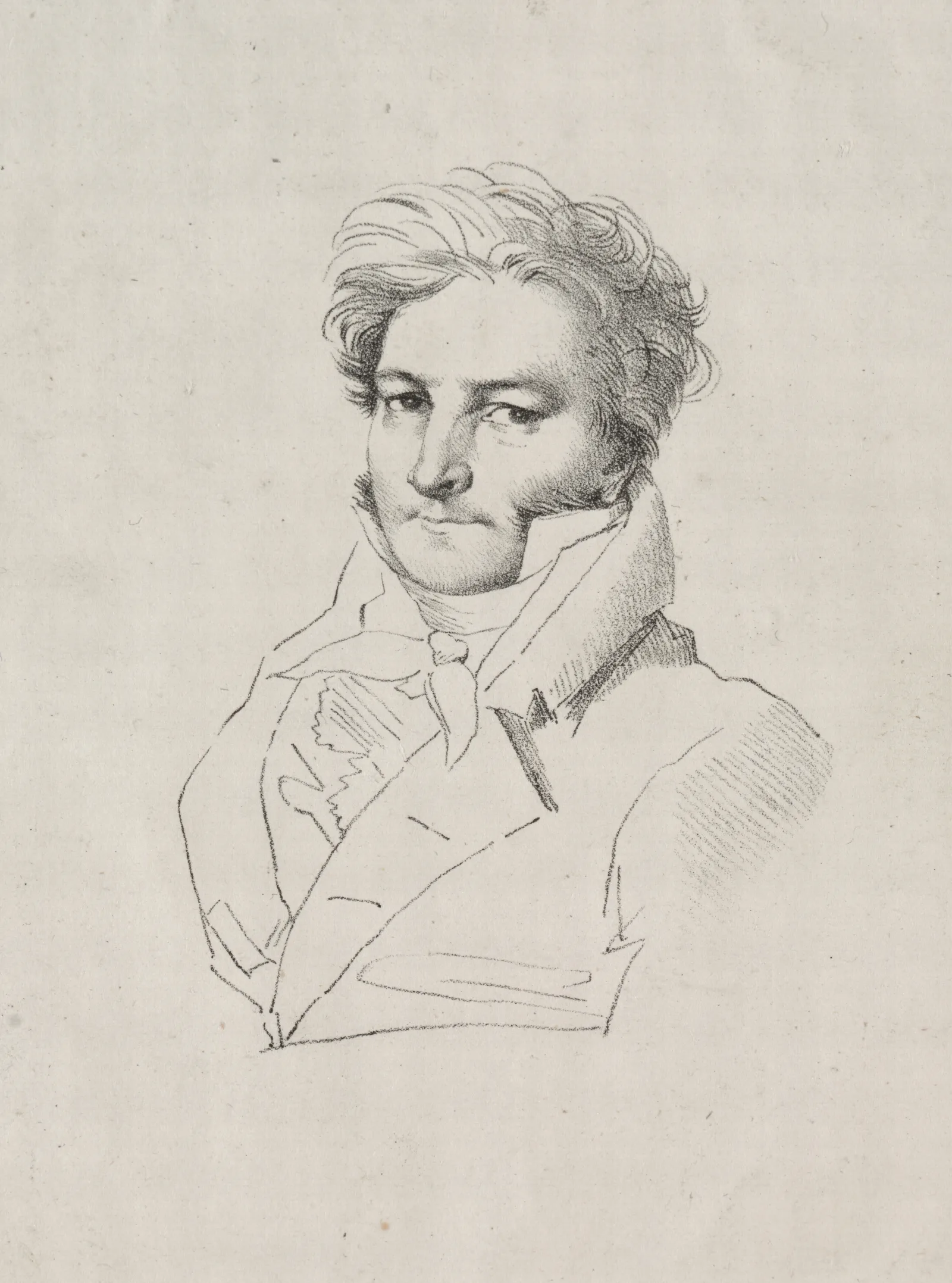 Jacques Marguet De Norvins Wall Art by Jean Auguste Dominique Ingres - Canvas Print