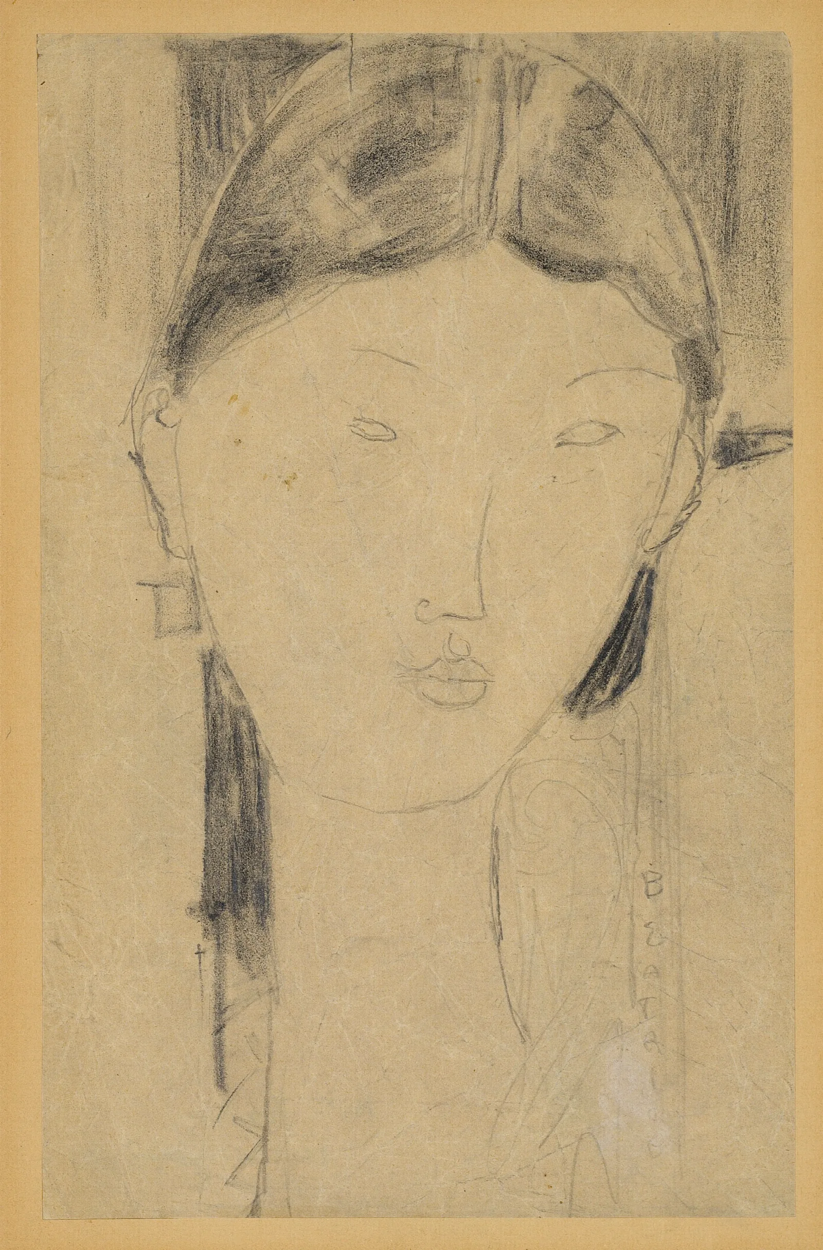 Beatrice Hastings Wall Art by Amedeo Modigliani - Canvas Print