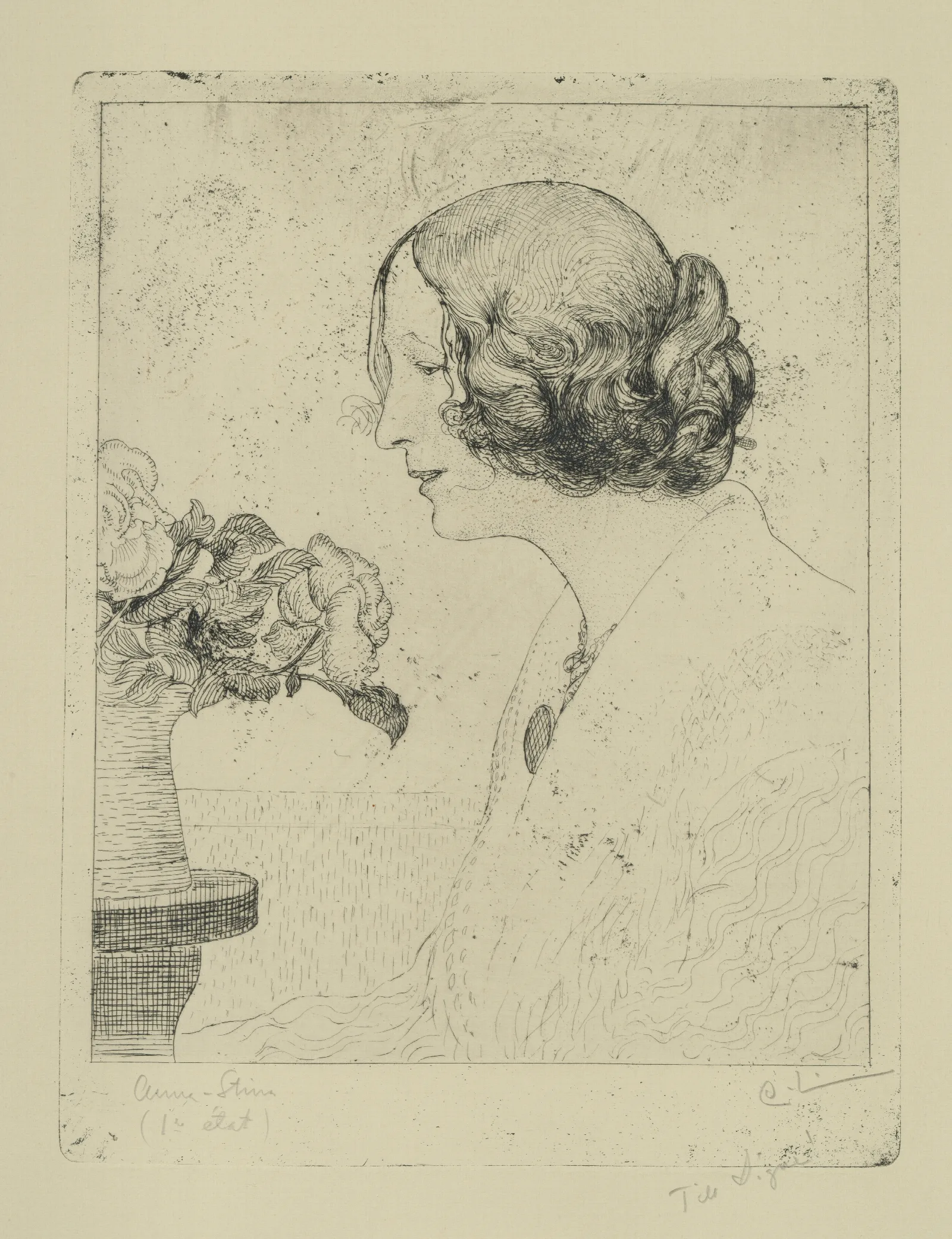 Anna Stina Alkman Wall Art by Carl Larsson - Canvas Print