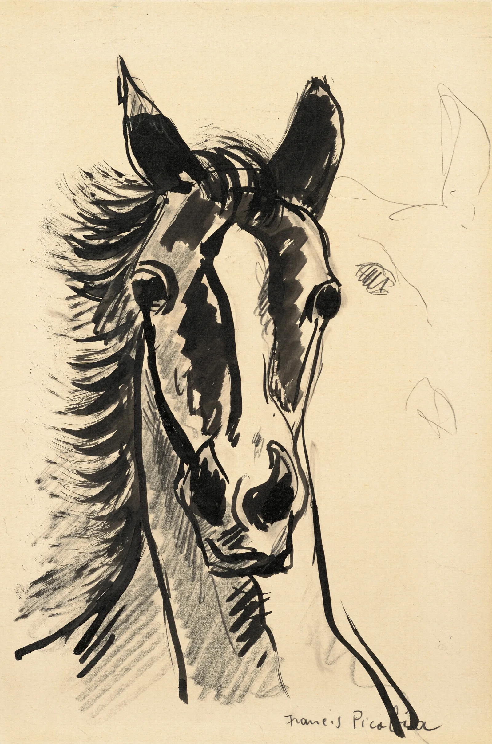 Tete De Cheval Wall Art by Francis Picabia - Canvas Print