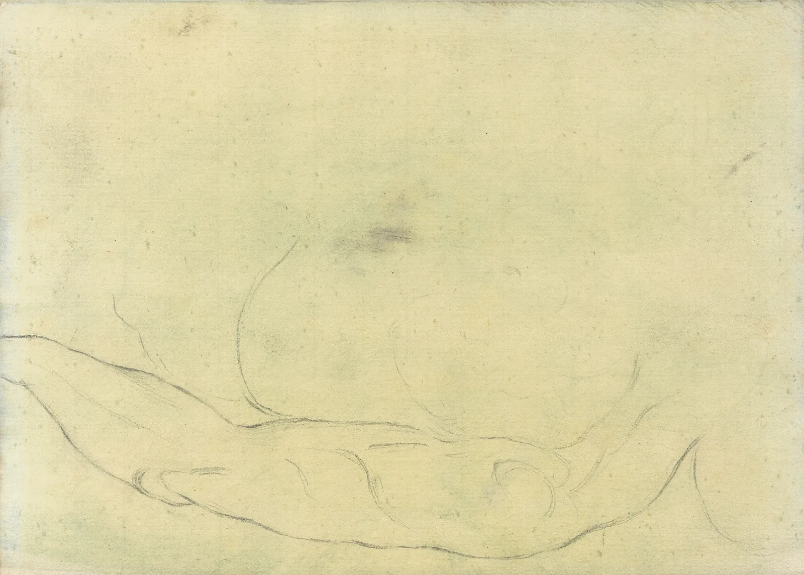 Sketches Of Male Bodies Possibly After Michelangeolo Wall Art by Joseph Wright of Derby - Canvas Print