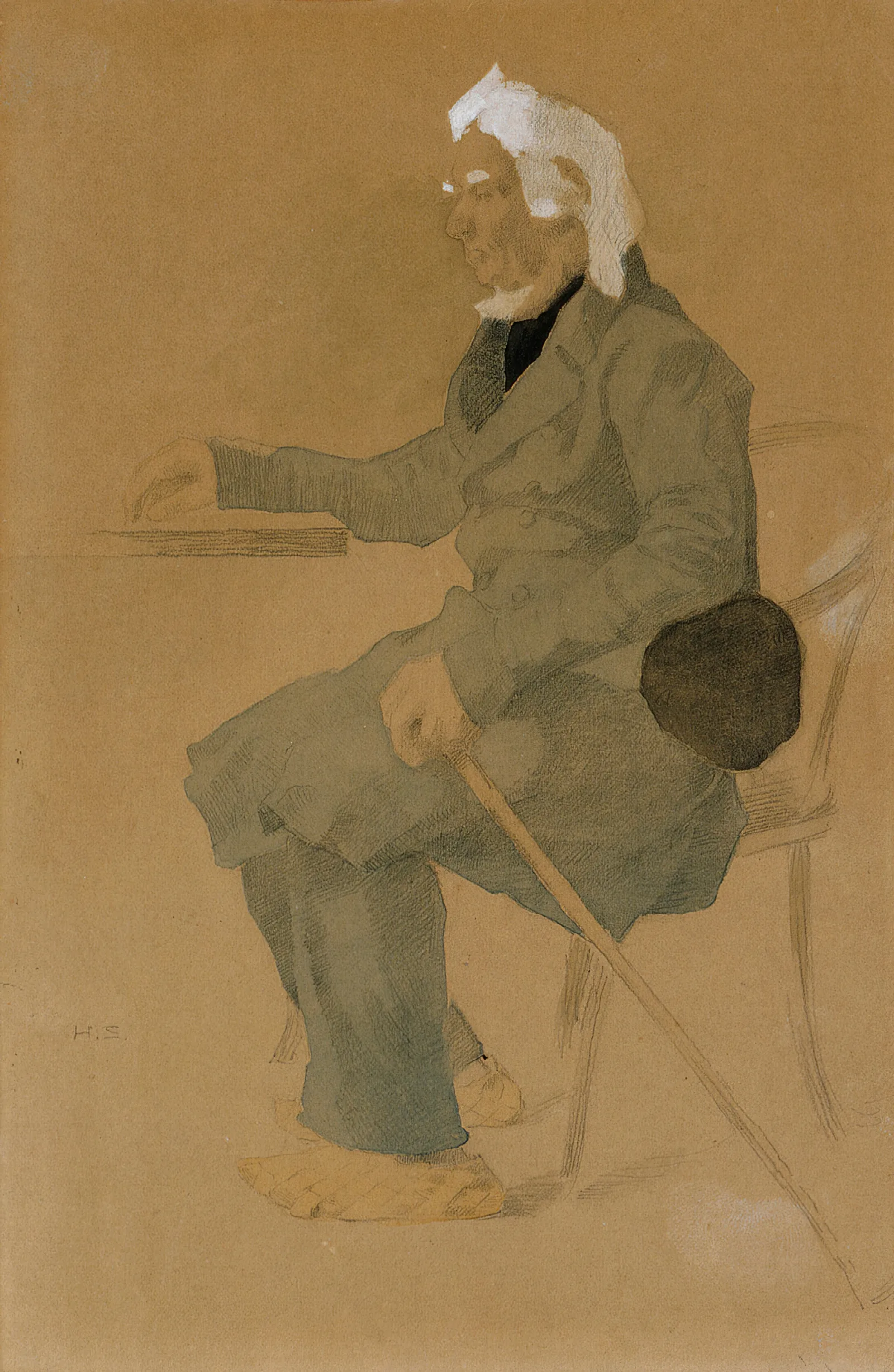 Harjun Paavo Loyttymaki Wall Art by Helene Schjerfbeck - Canvas Print