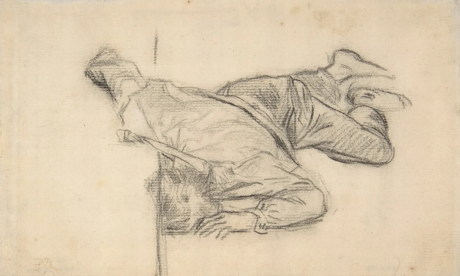 Dead Man Wall Art by Ernest Meissonier - Canvas Print