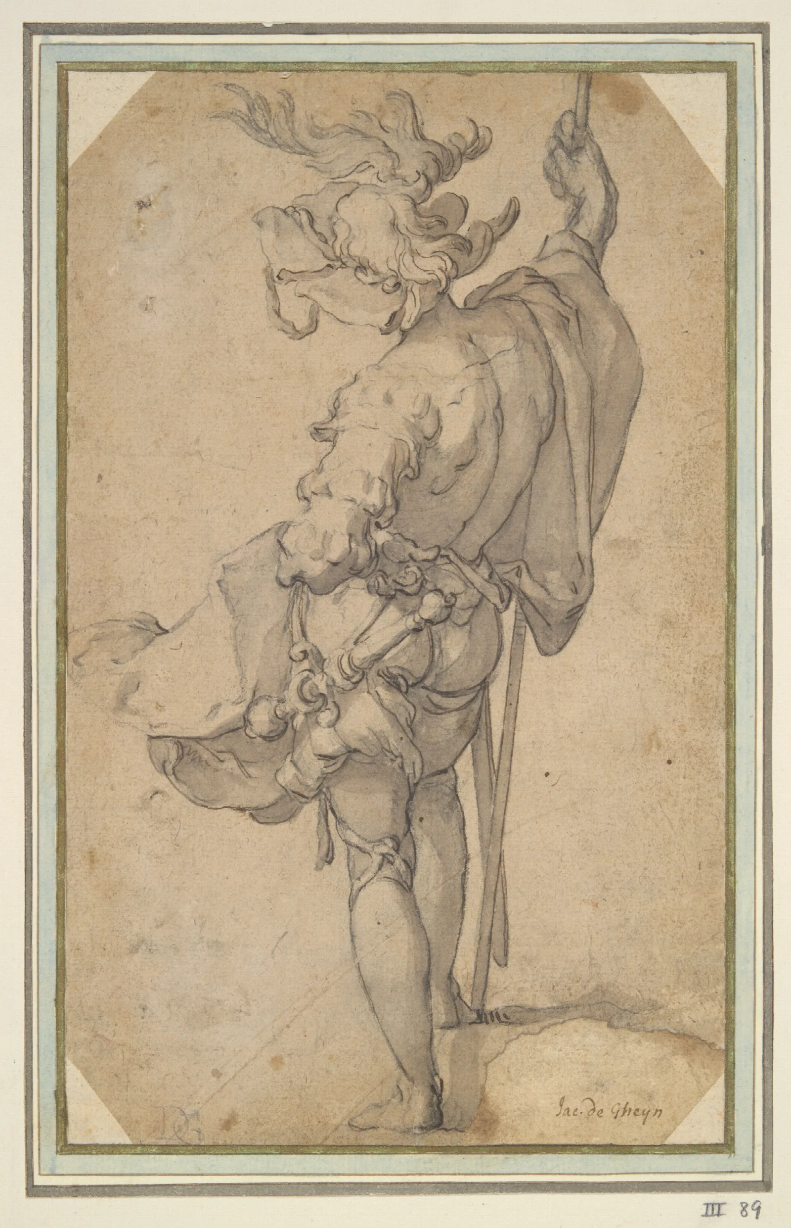 Standing Soldier Wall Art by Abraham Bloemaert - Canvas Print