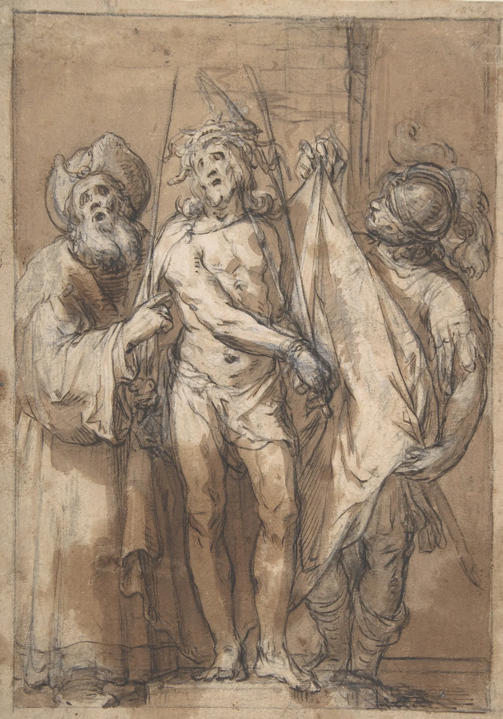 Ecce Homo 36 Wall Art by Abraham Bloemaert - Canvas Print