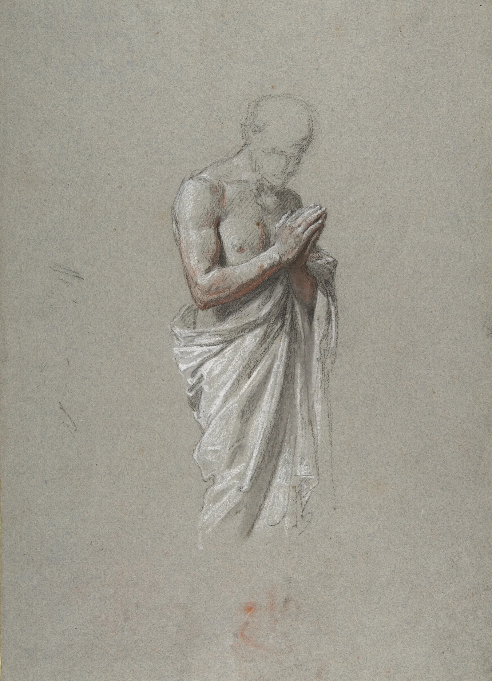 Study For Clovis 2 Wall Art by Isidore Pils - Canvas Print