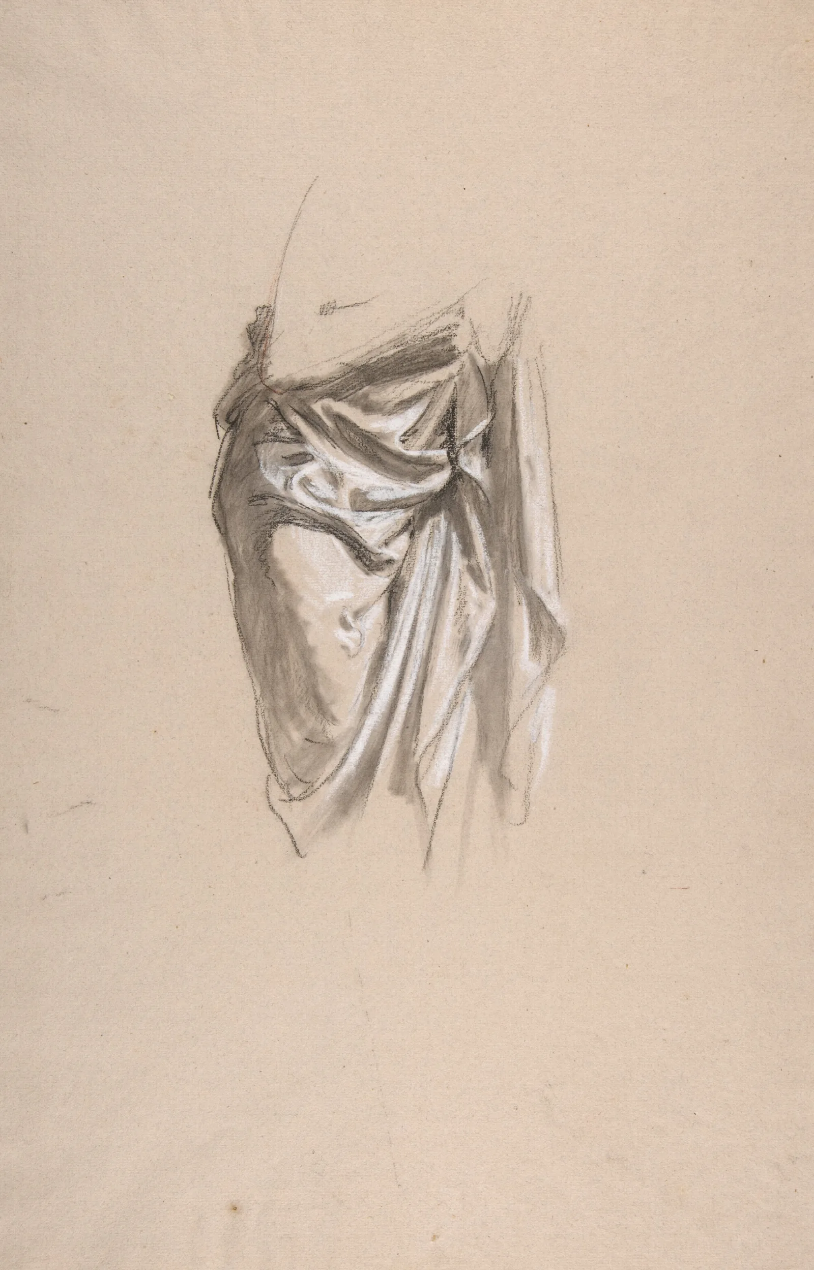 Drapery Study For Clovis Wall Art by Isidore Pils - Canvas Print