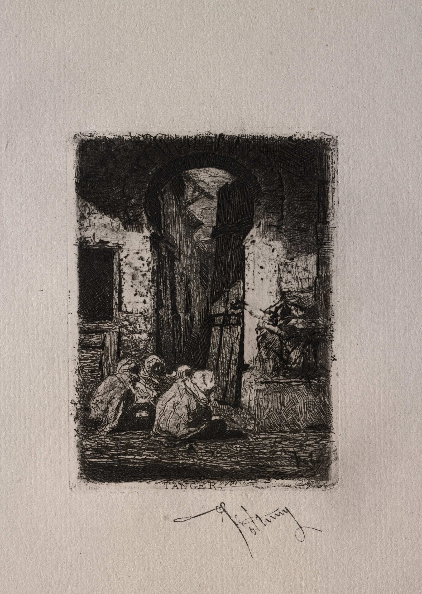Tangiers 5 Wall Art by Mariano Fortuny Marsal - Canvas Print