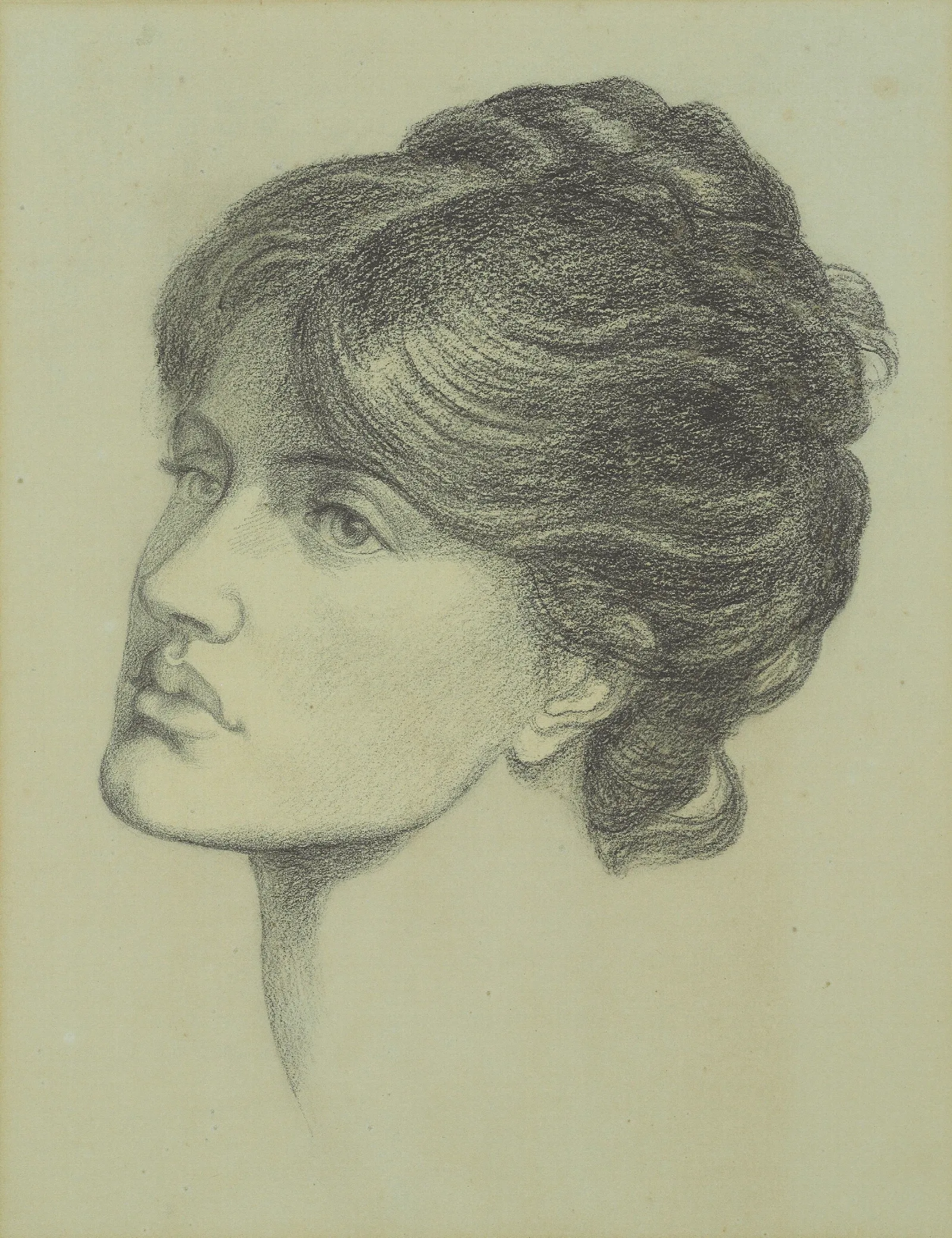 Maria Stillman Nee Spartali Wall Art by Dante Gabriel Rossetti - Canvas Print