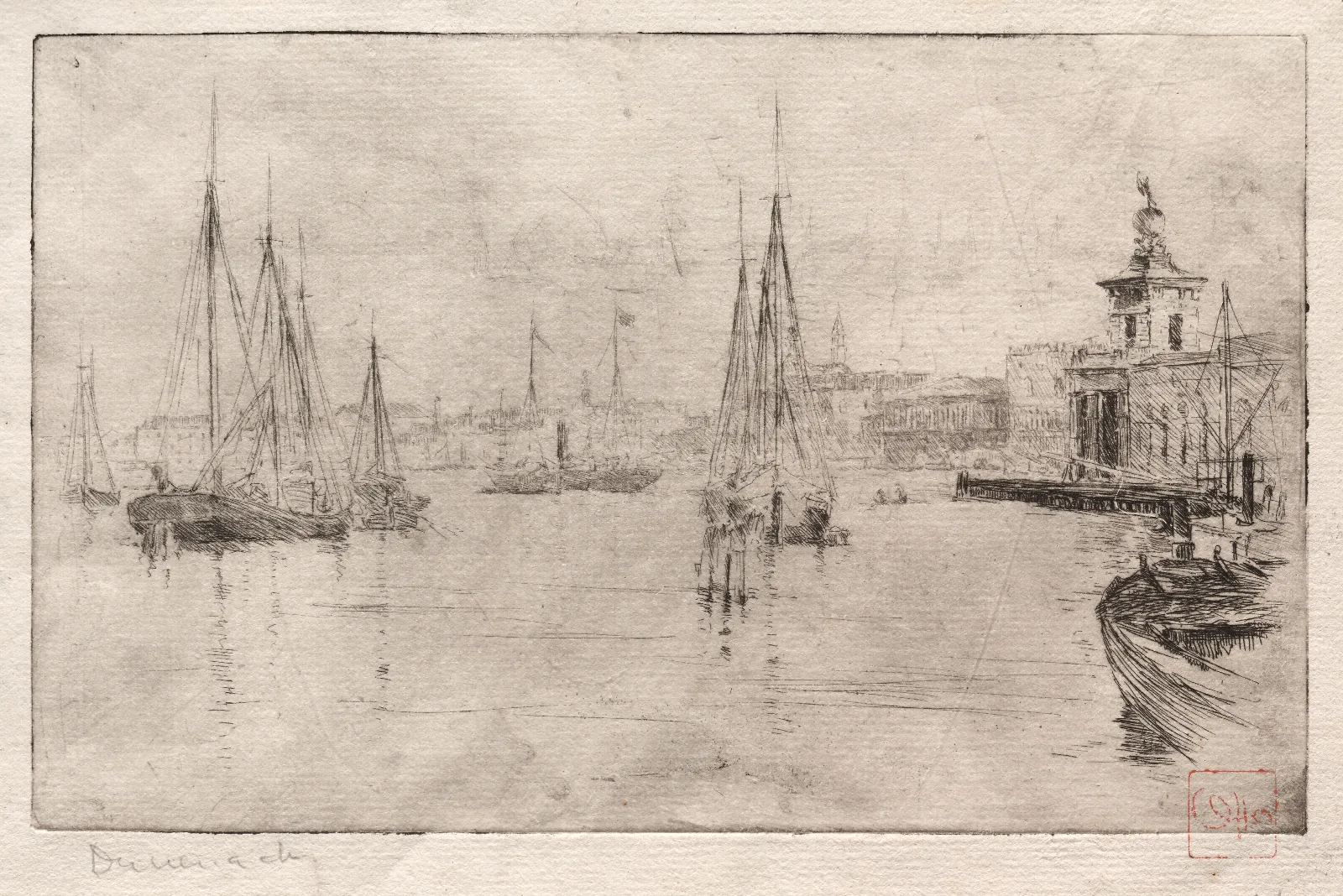 Shipping 2 Wall Art by Frank Duveneck - Canvas Print