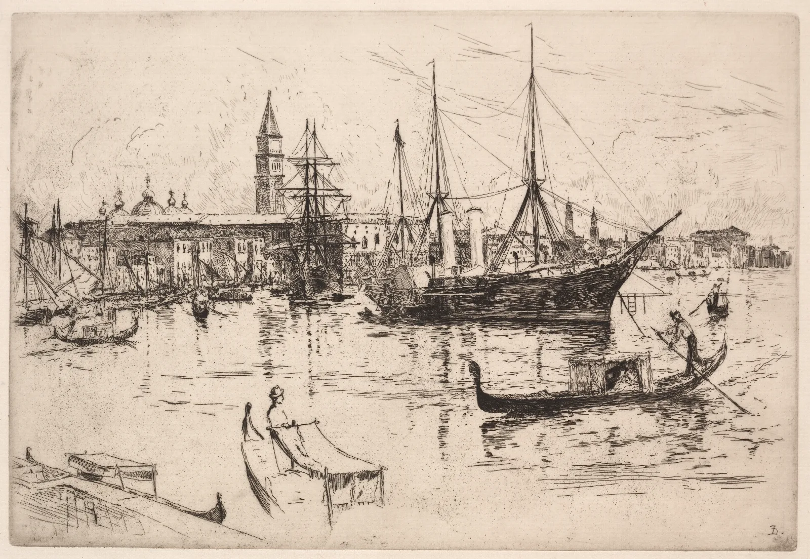 Laguna Venice Wall Art by Frank Duveneck - Canvas Print