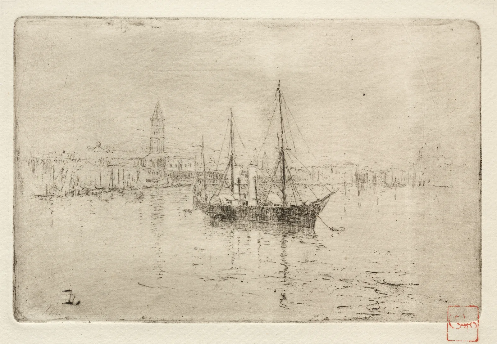 Grand Canal Venice 6 Wall Art by Frank Duveneck - Canvas Print