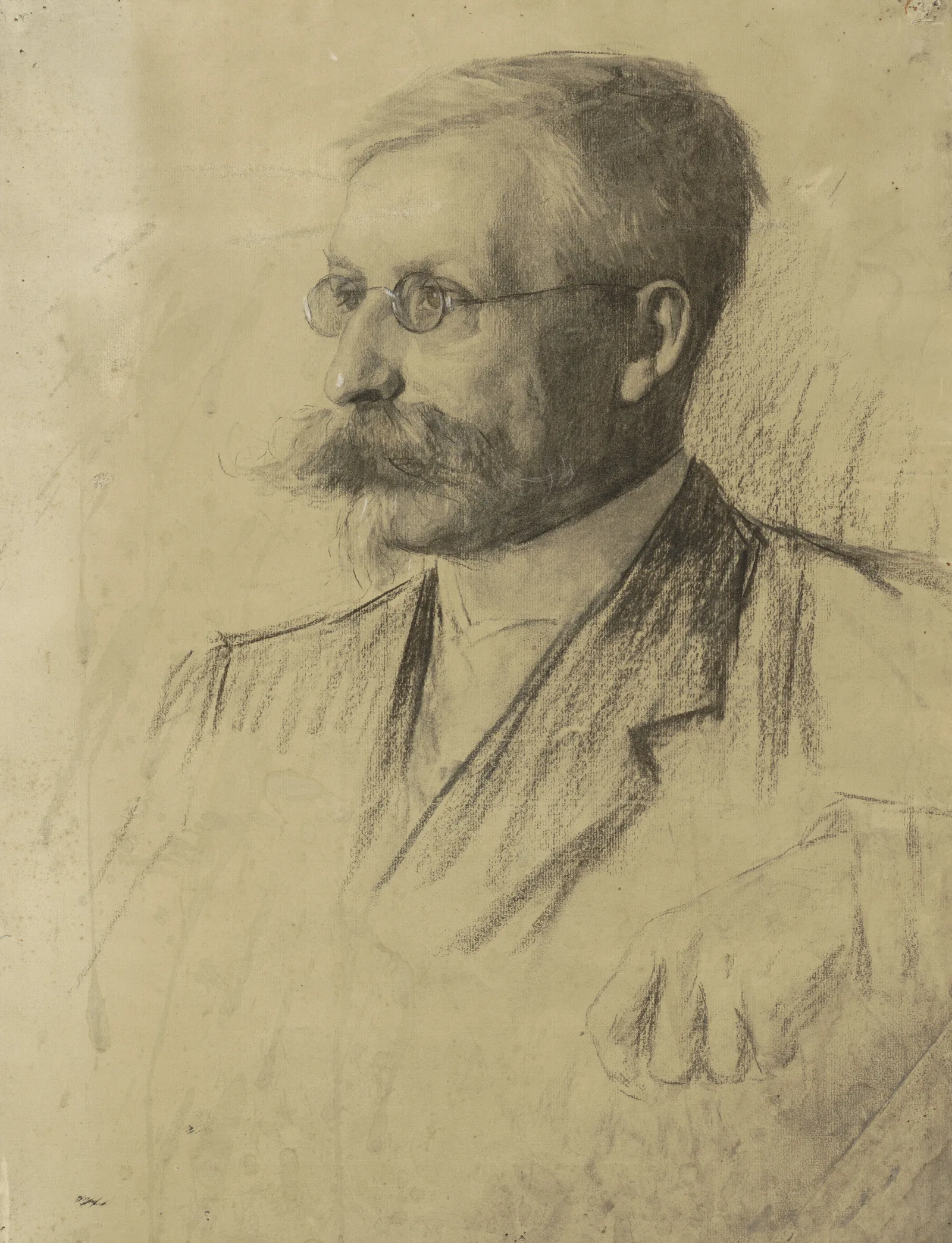 Portret Van De Heer Van Duyl 2 Wall Art by Thérèse Schwartze - Canvas Print