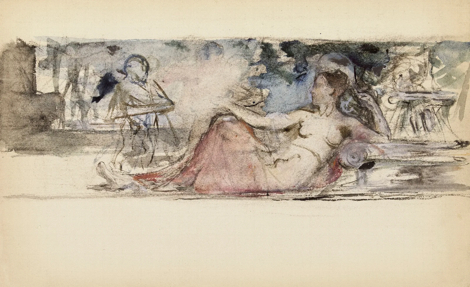 Le Jour 3 Wall Art by Léon François Comerre - Canvas Print