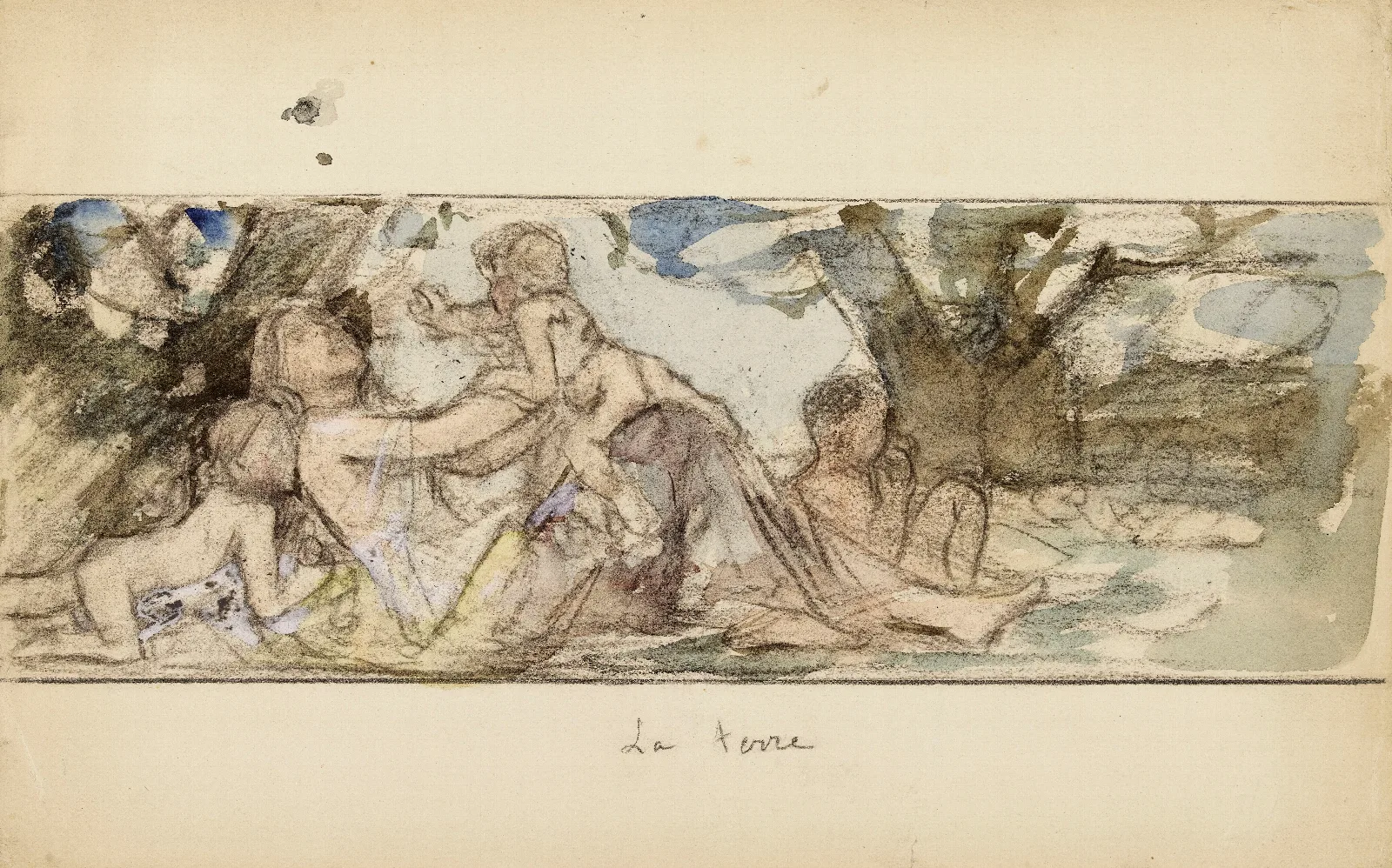 La Terre Wall Art by Léon François Comerre - Canvas Print