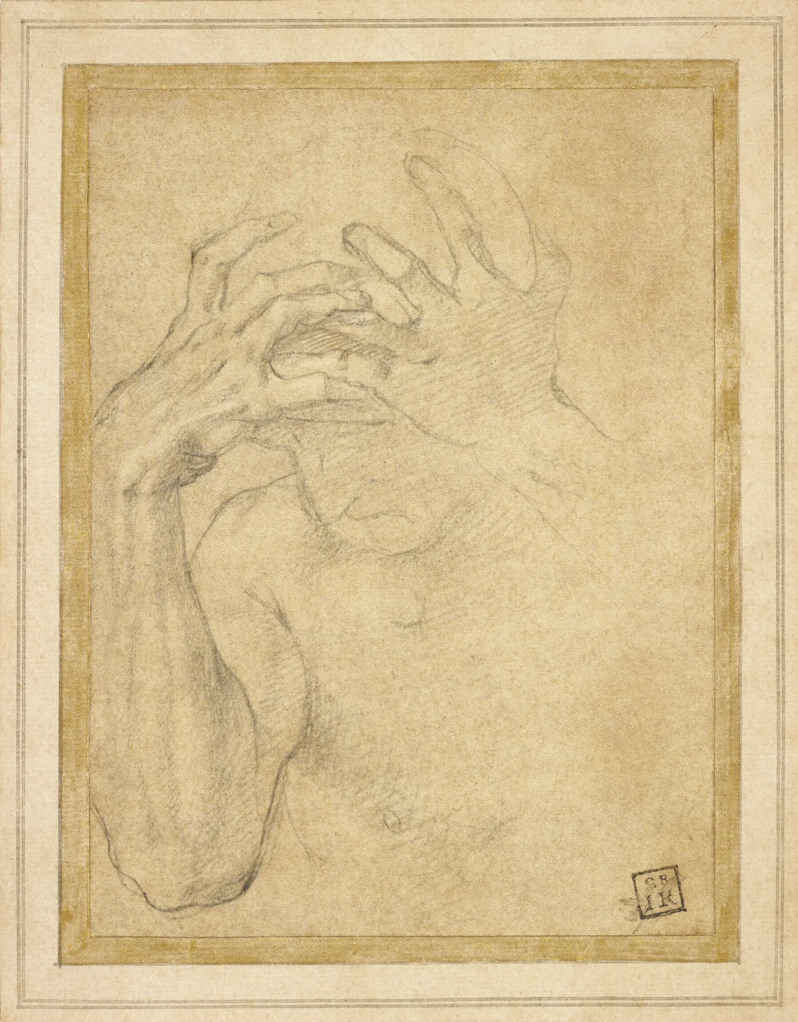 Study Of Jealousy Wall Art by Agnolo Bronzino - Canvas Print