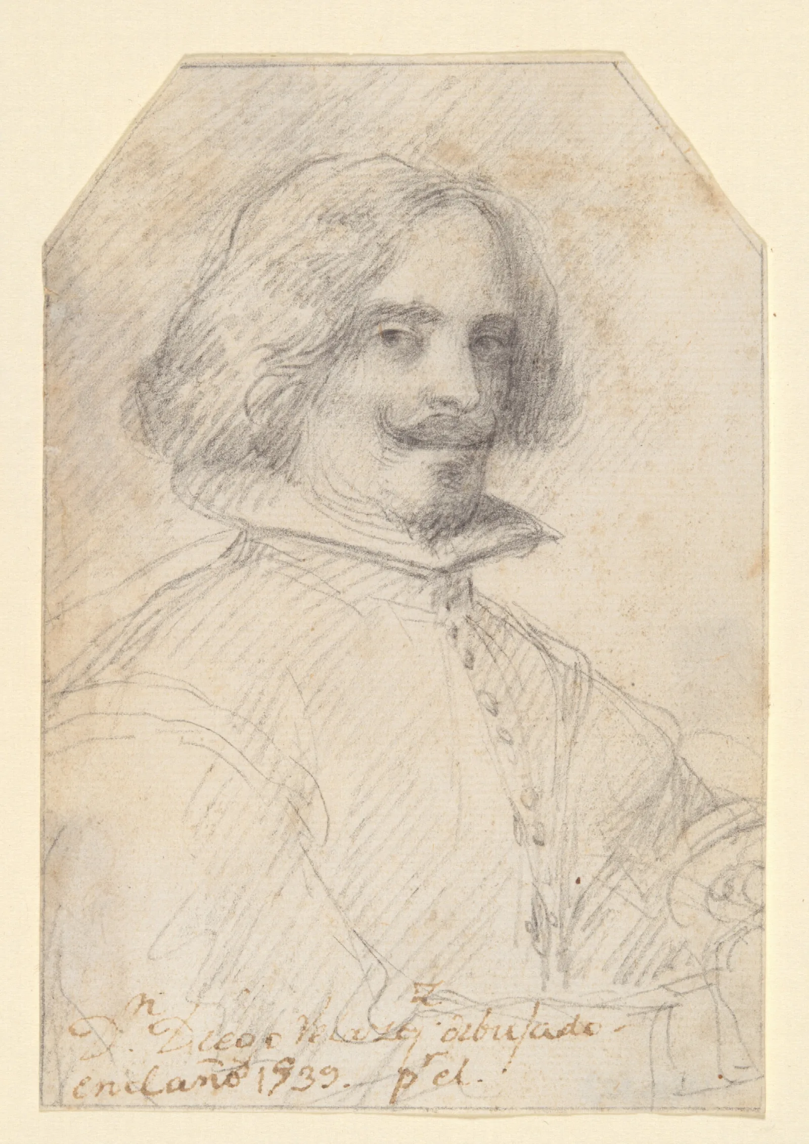 Self Portrait 283 Wall Art by Diego Velázquez - Canvas Print