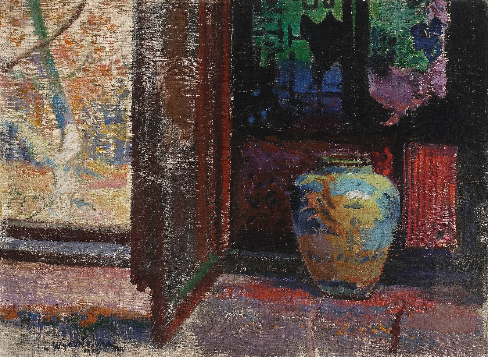 Still Life 133 Wall Art by Leon Wyczółkowski - Canvas Print