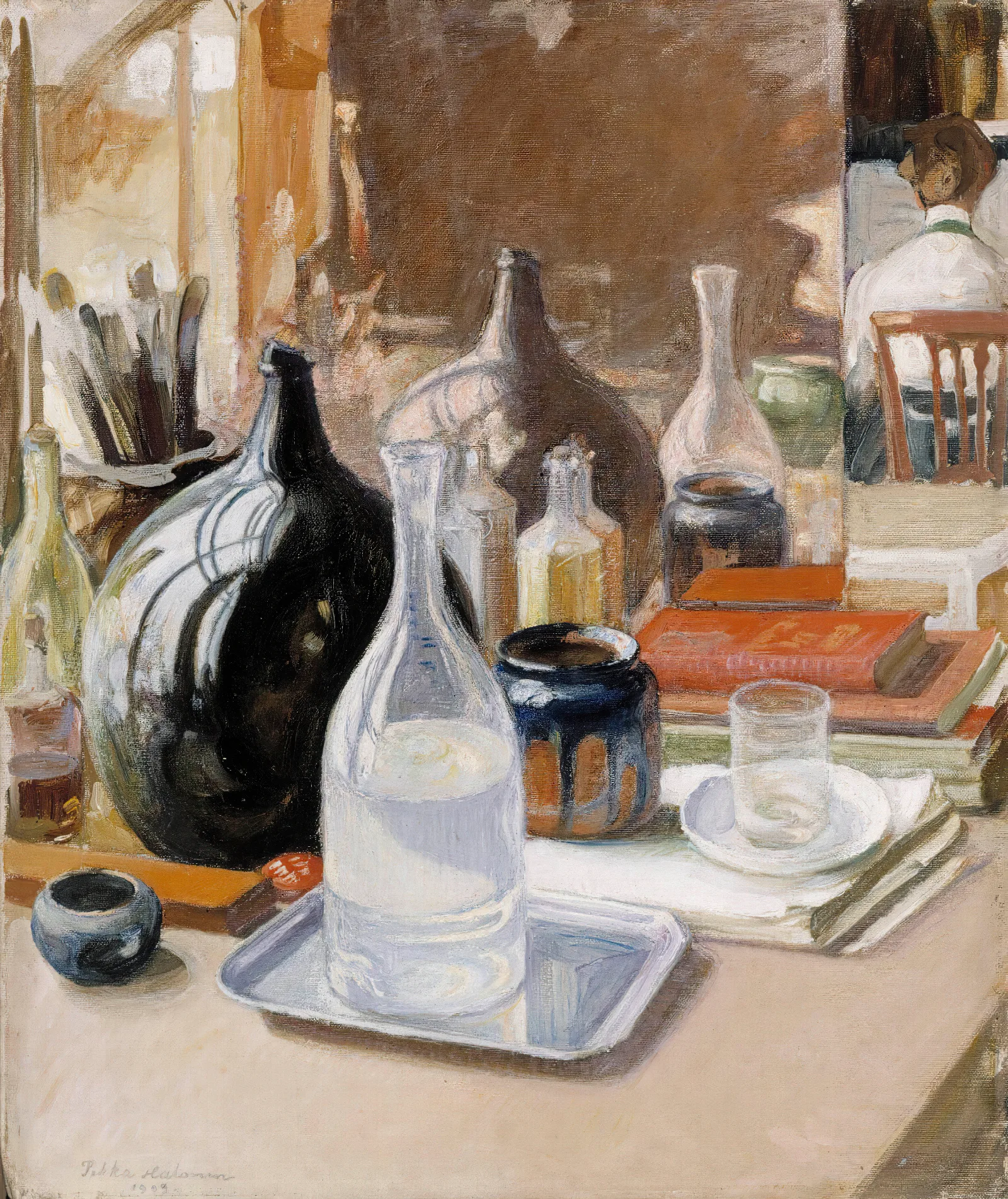 Still Life 39 Wall Art by Pekka Halonen - Canvas Print