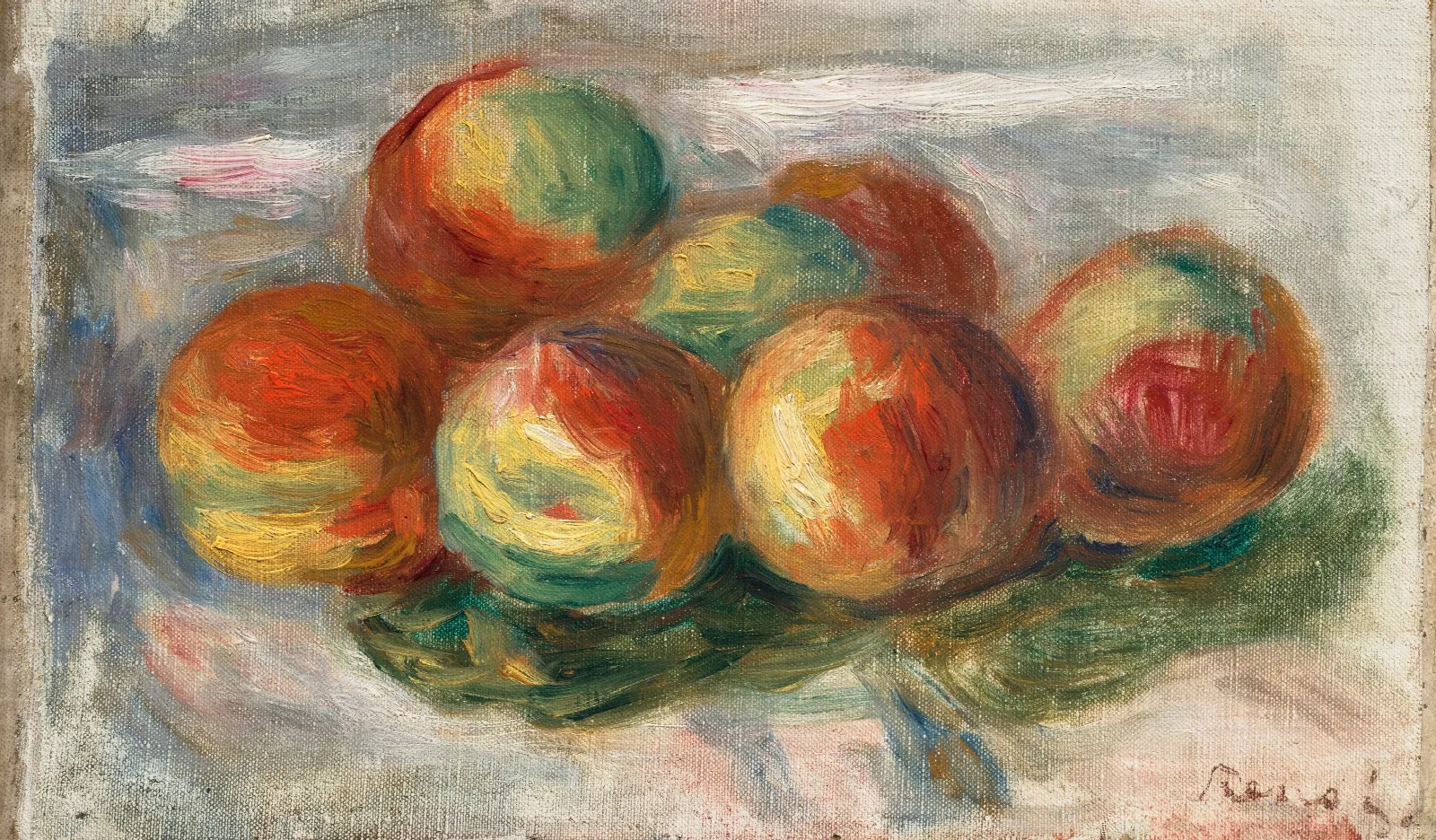 Les Peches Wall Art by Pierre-Auguste Renoir - Canvas Print