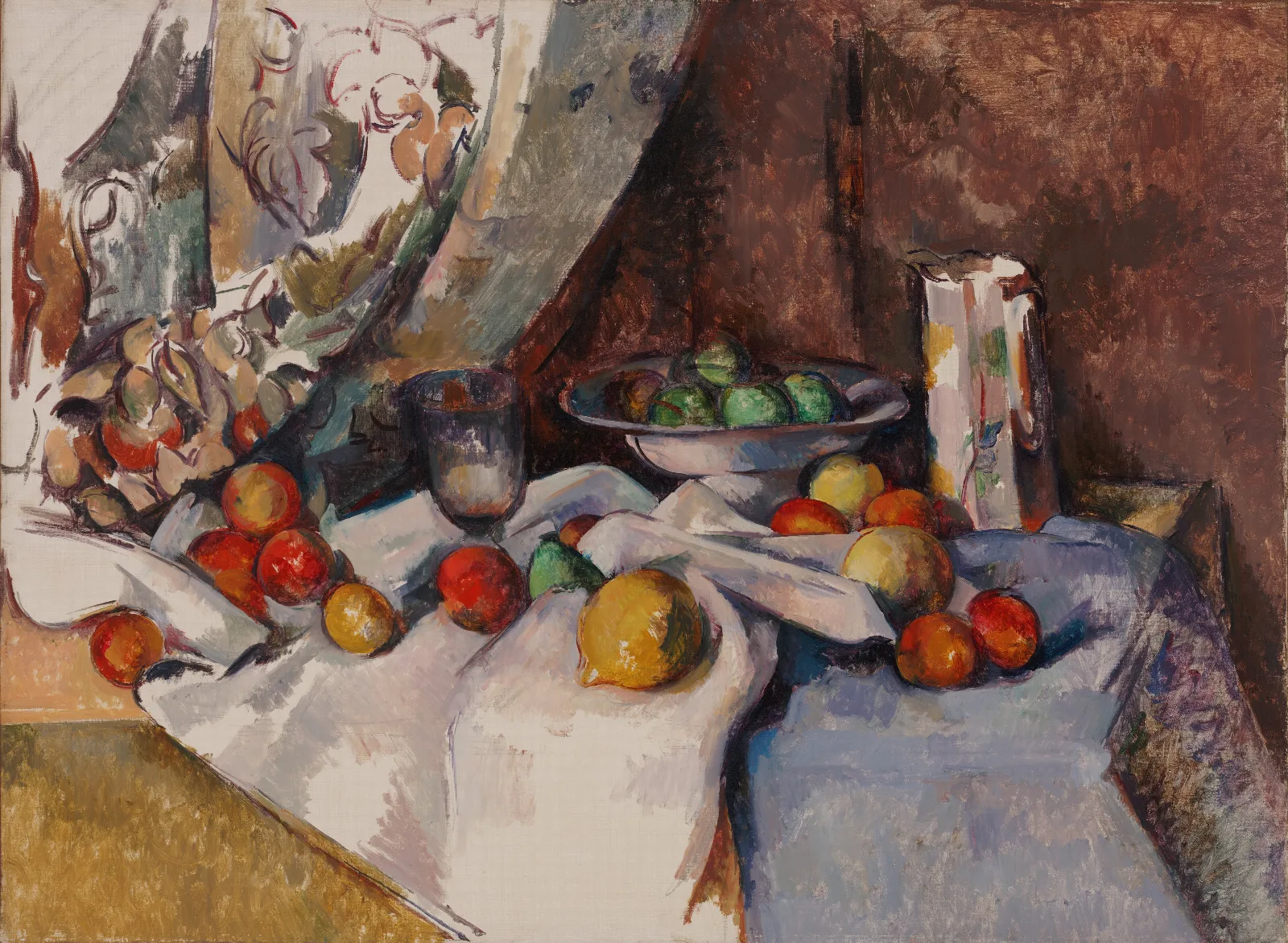 Still Life With Apples 10 Wall Art by Paul Cézanne - Canvas Print