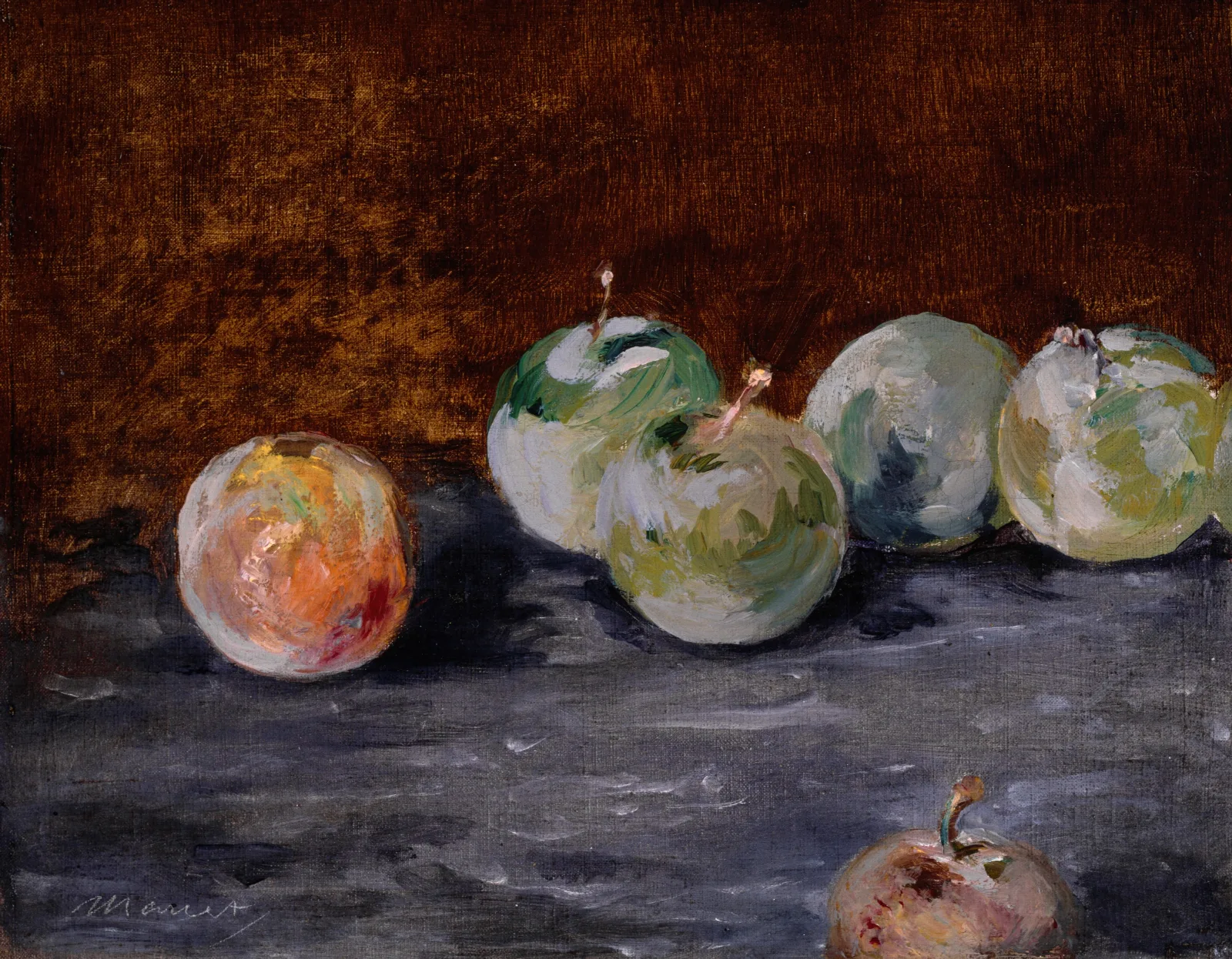 Plums 3 Wall Art by Édouard Manet - Canvas Print