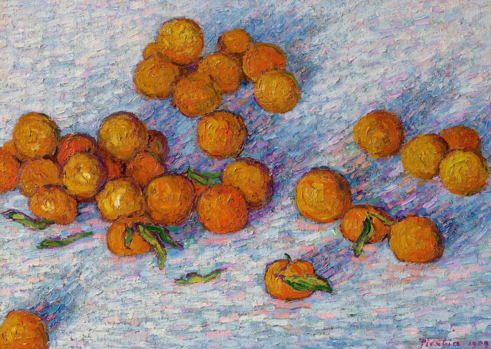 Les Oranges 3 Wall Art by Francis Picabia - Canvas Print