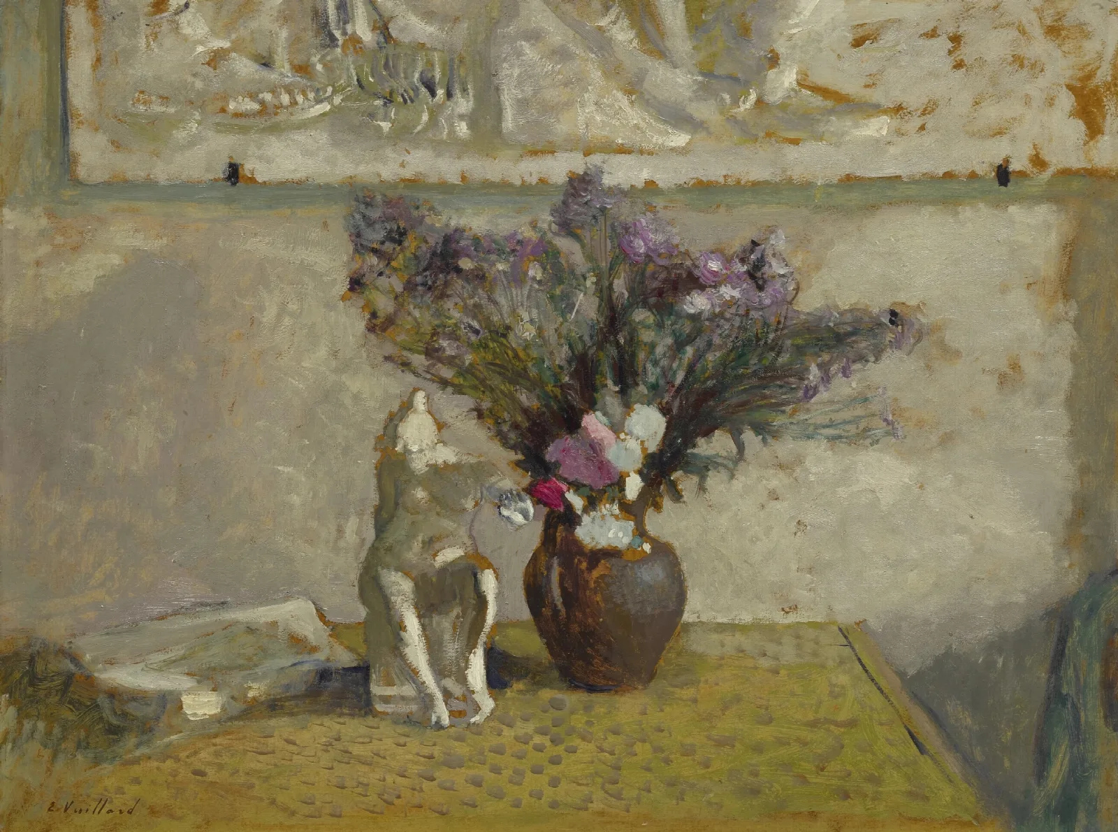Nature Morte Avec Leda Wall Art by Édouard Vuillard - Canvas Print
