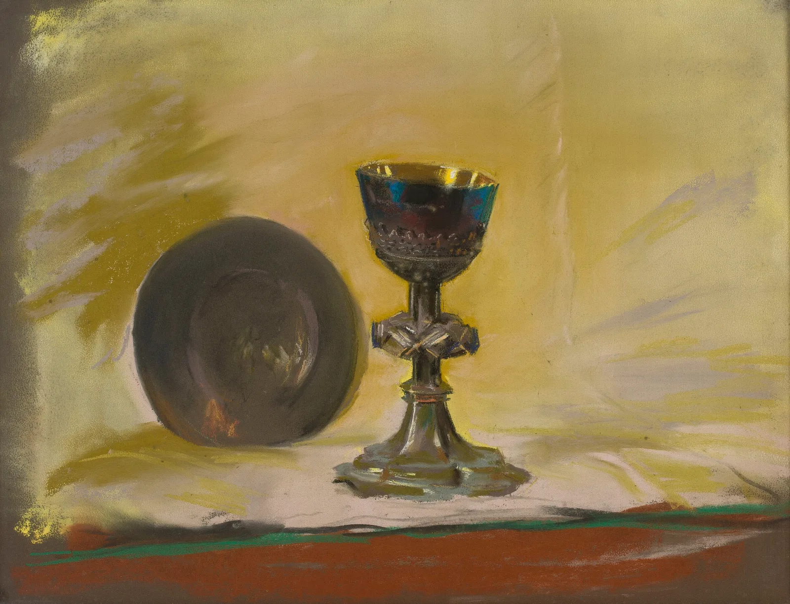 Chalice Of Bishop Padniewski Wall Art by Leon Wyczółkowski - Canvas Print