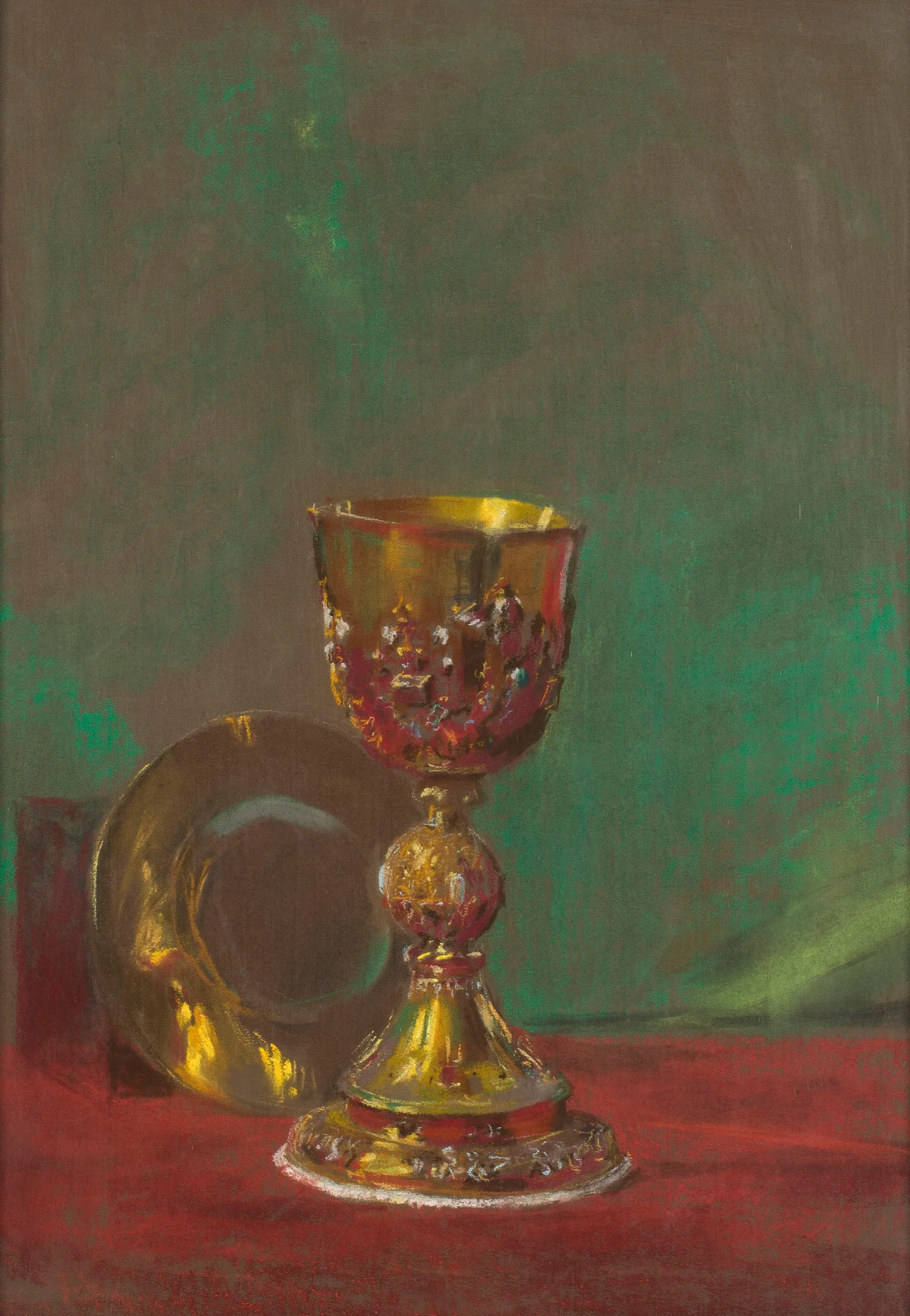 Chalice Made By King Sigismund Iii Wall Art by Leon Wyczółkowski - Canvas Print
