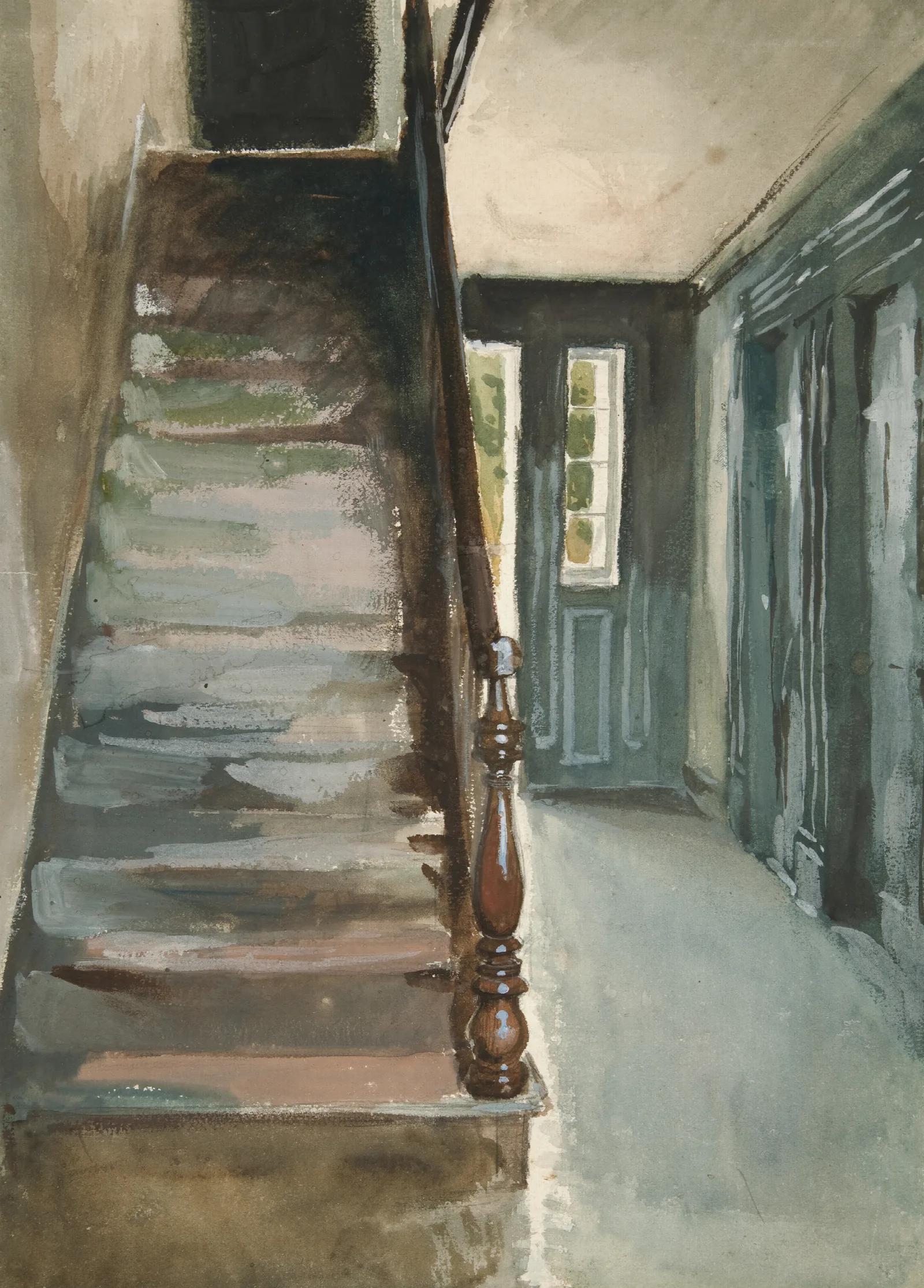 Interior Study Wall Art by Edwin Austin Abbey - Canvas Print