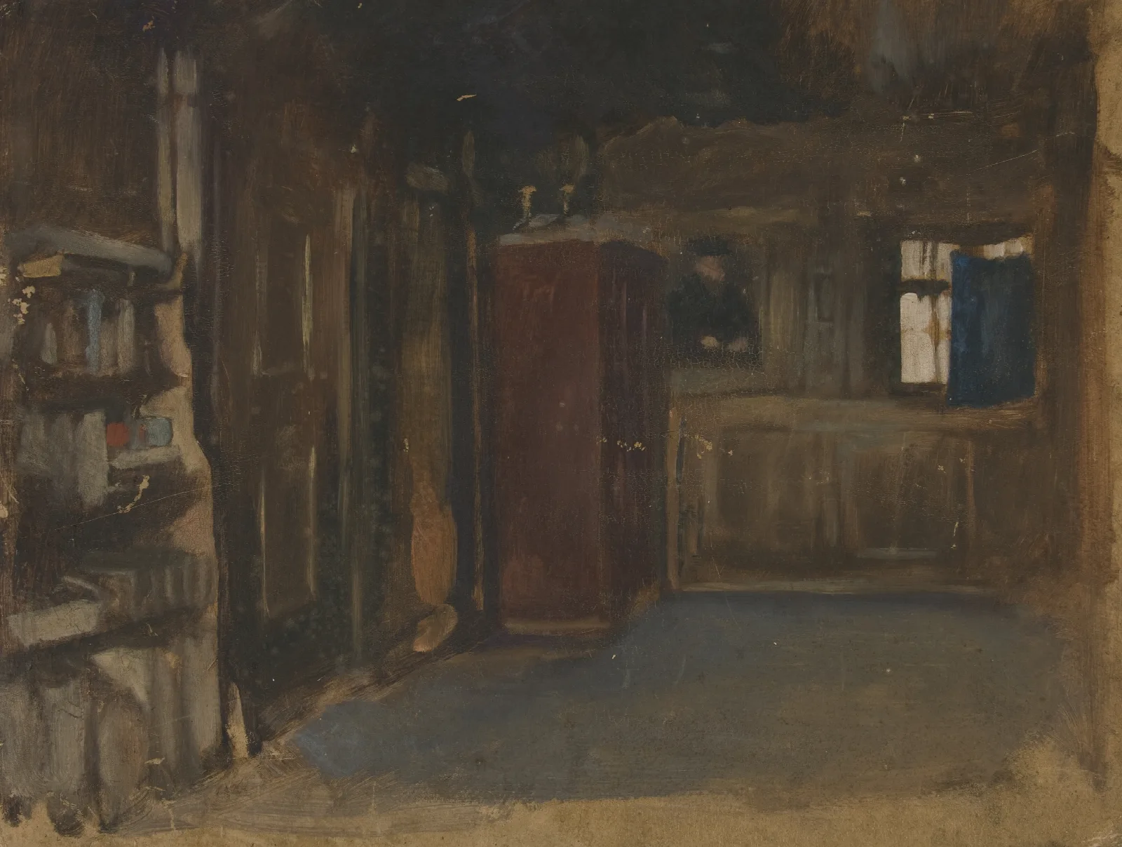 Study Of An Interior 2 Wall Art by Edwin Austin Abbey - Canvas Print