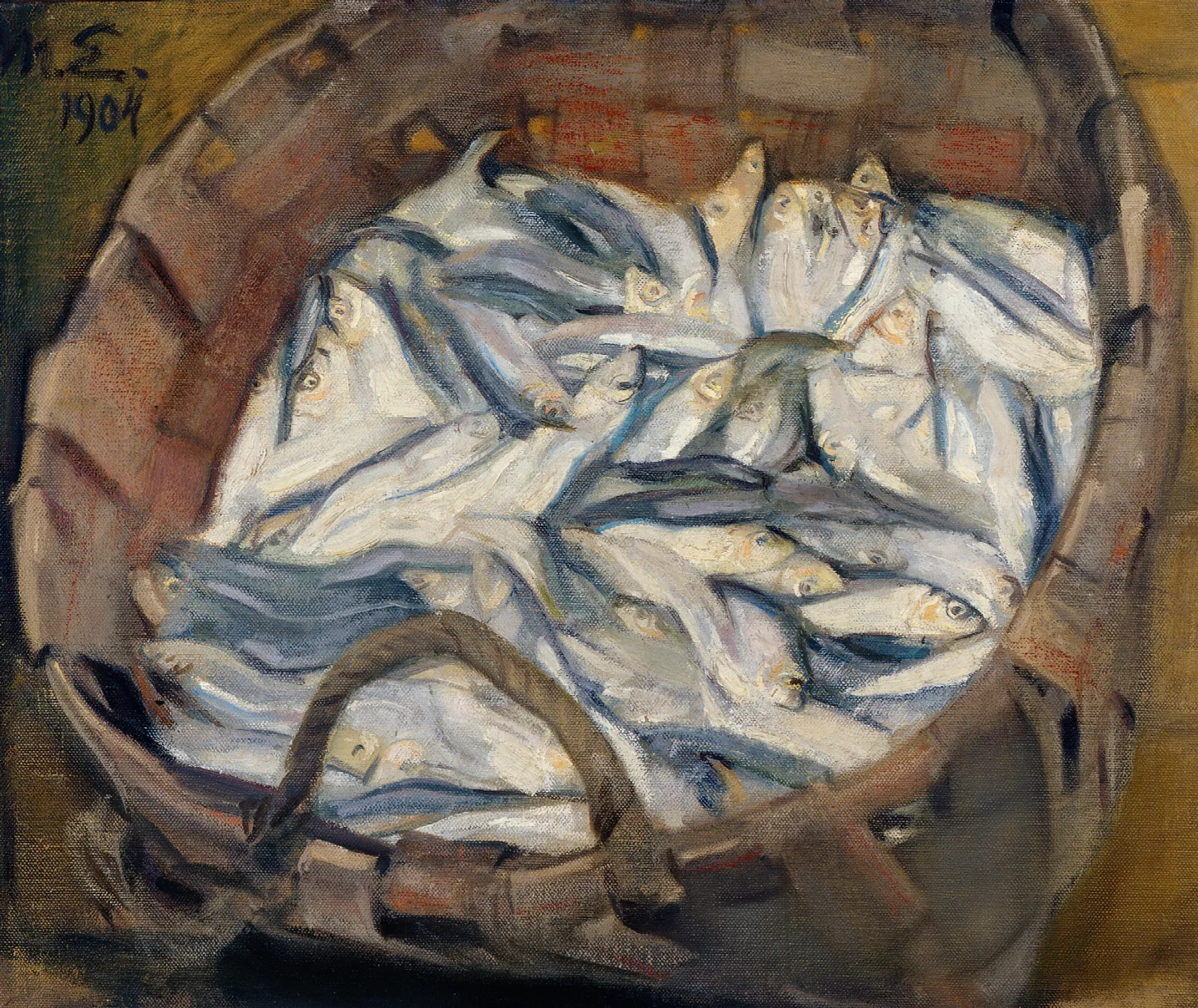 Baltic Herrings Wall Art by Magnus Enckell - Canvas Print