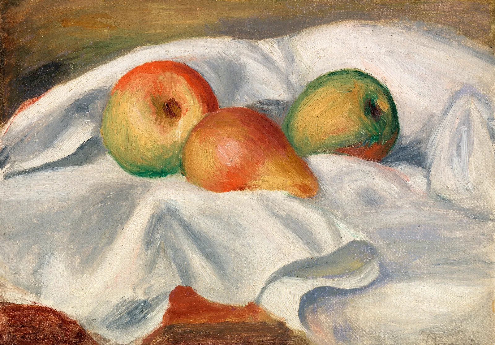 Pears Poires Wall Art by Pierre-Auguste Renoir - Canvas Print